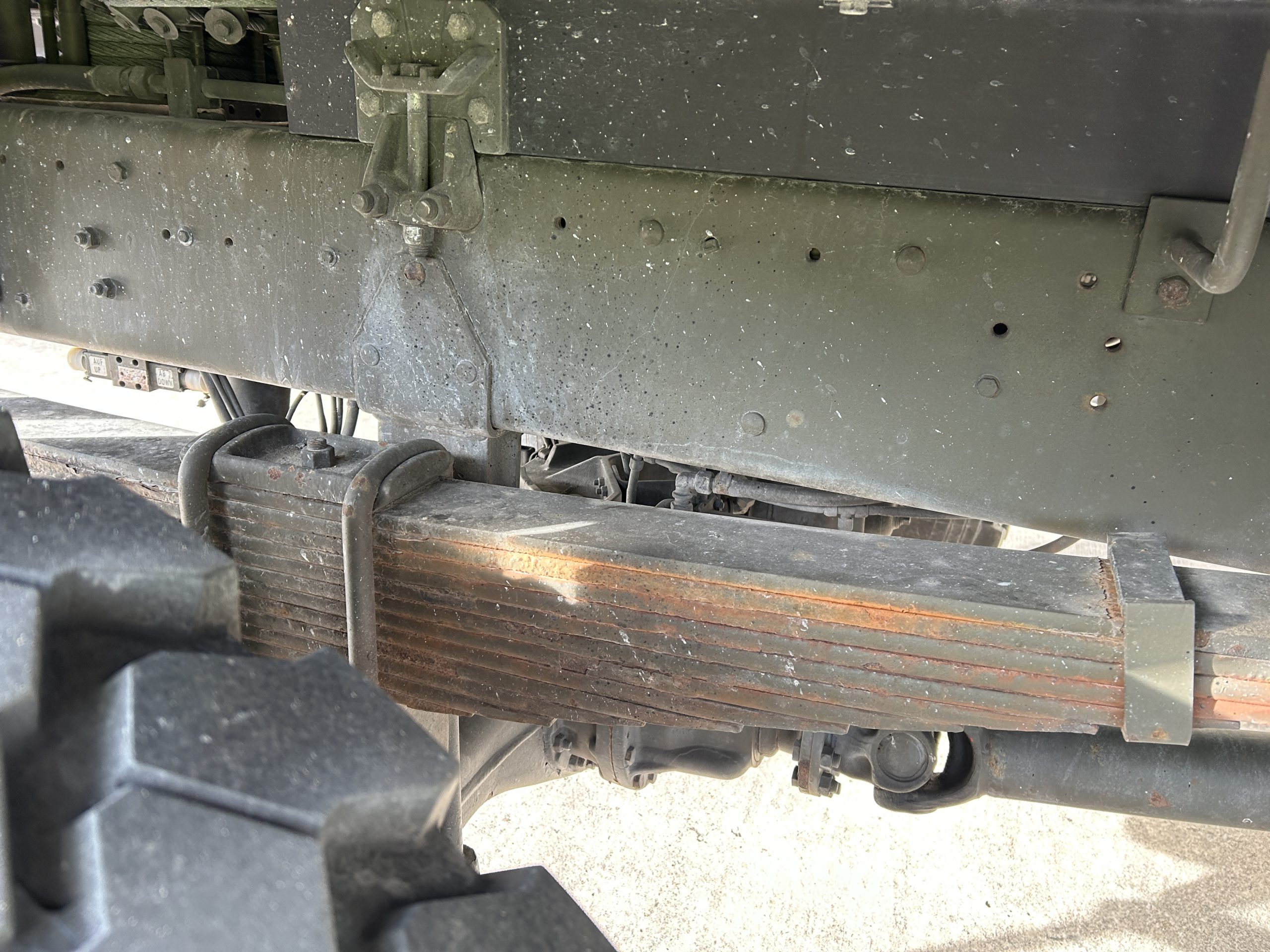 Steyr 1291 4×4 Cargo Truck With Winch