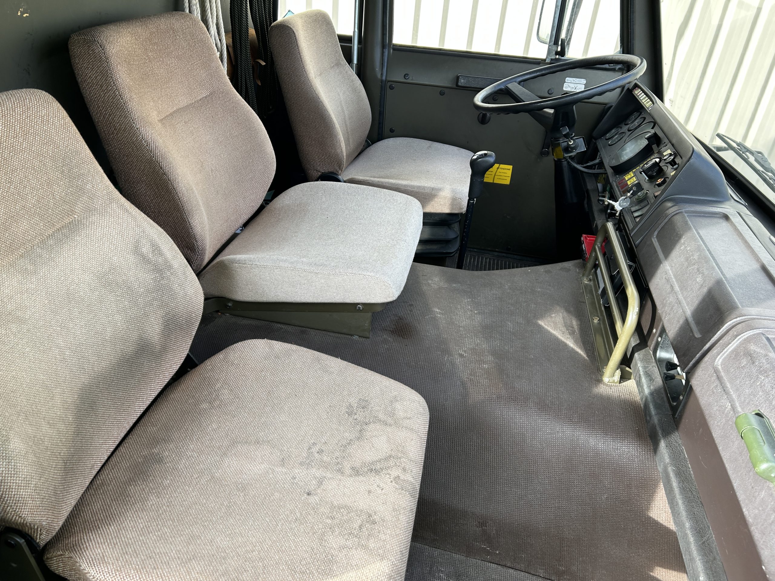 Steyr 1291 4×4 Cargo Truck With Winch