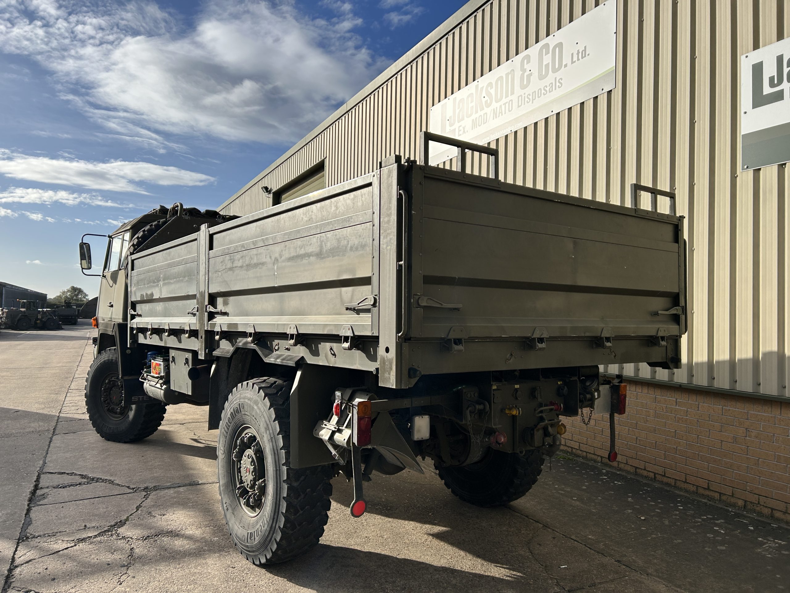 Steyr 1291 4×4 Cargo Truck With Winch