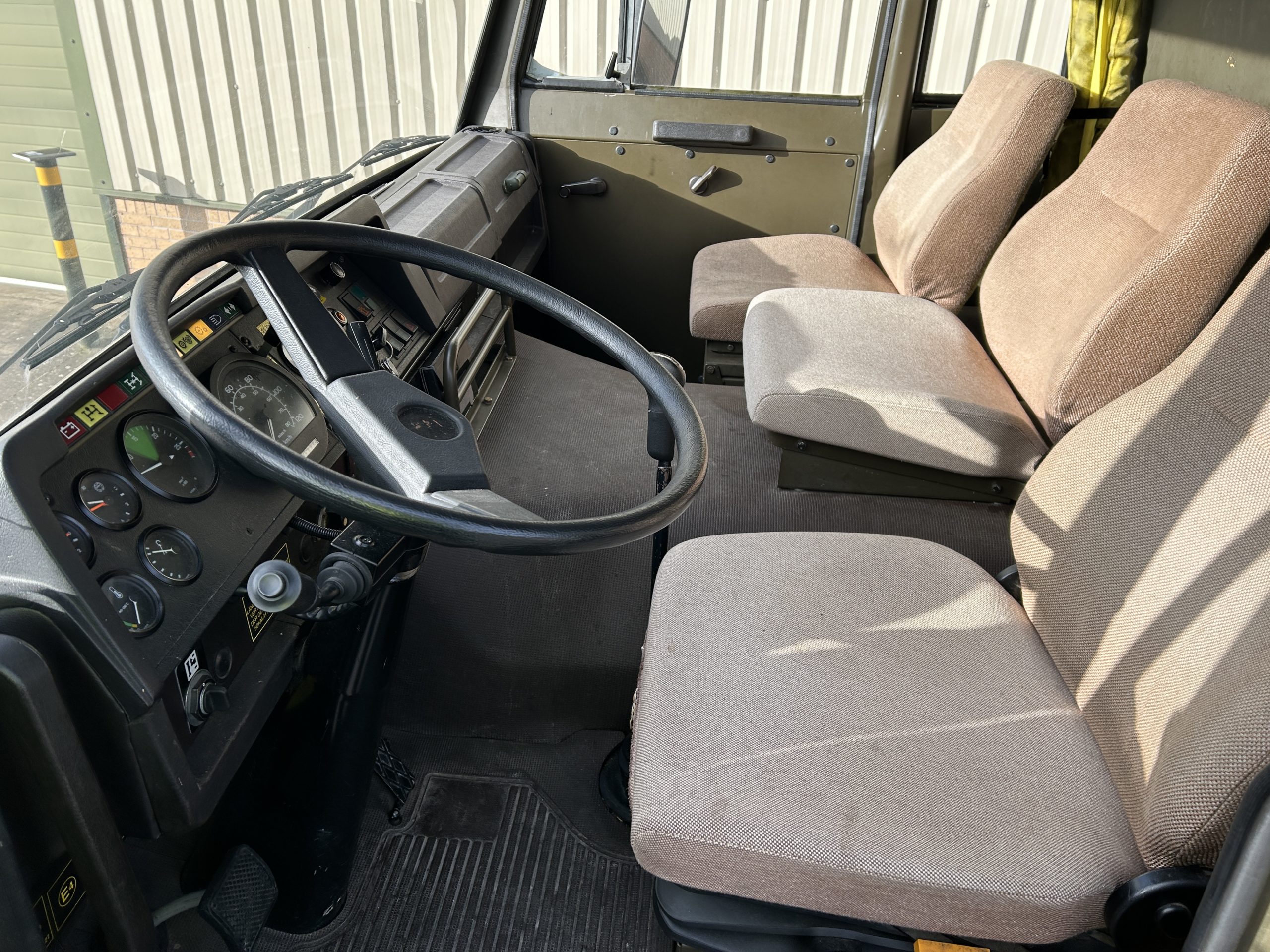 Steyr 1291 4×4 Cargo Truck With Winch