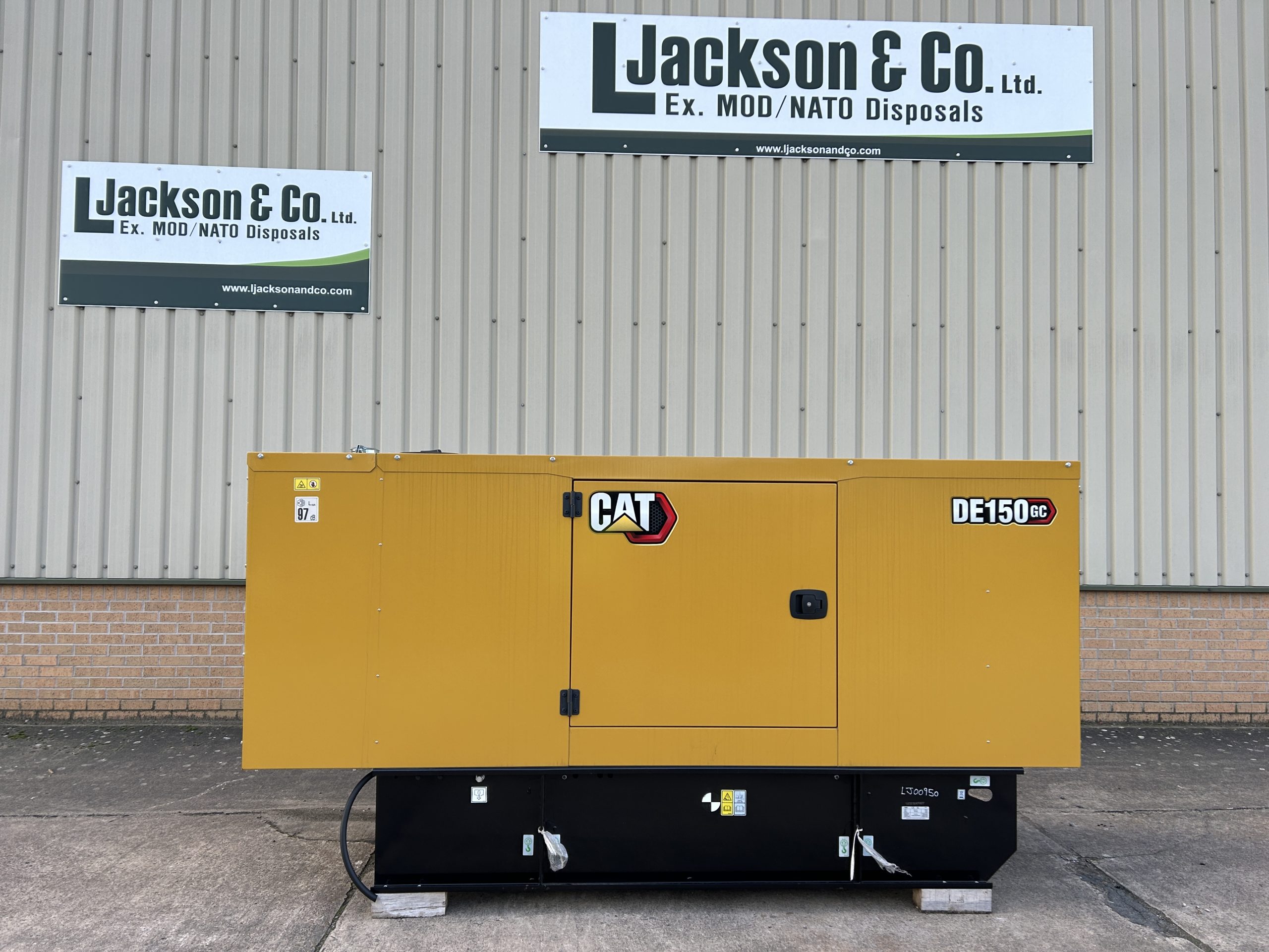 New Unused Caterpillar DE150GC Generator