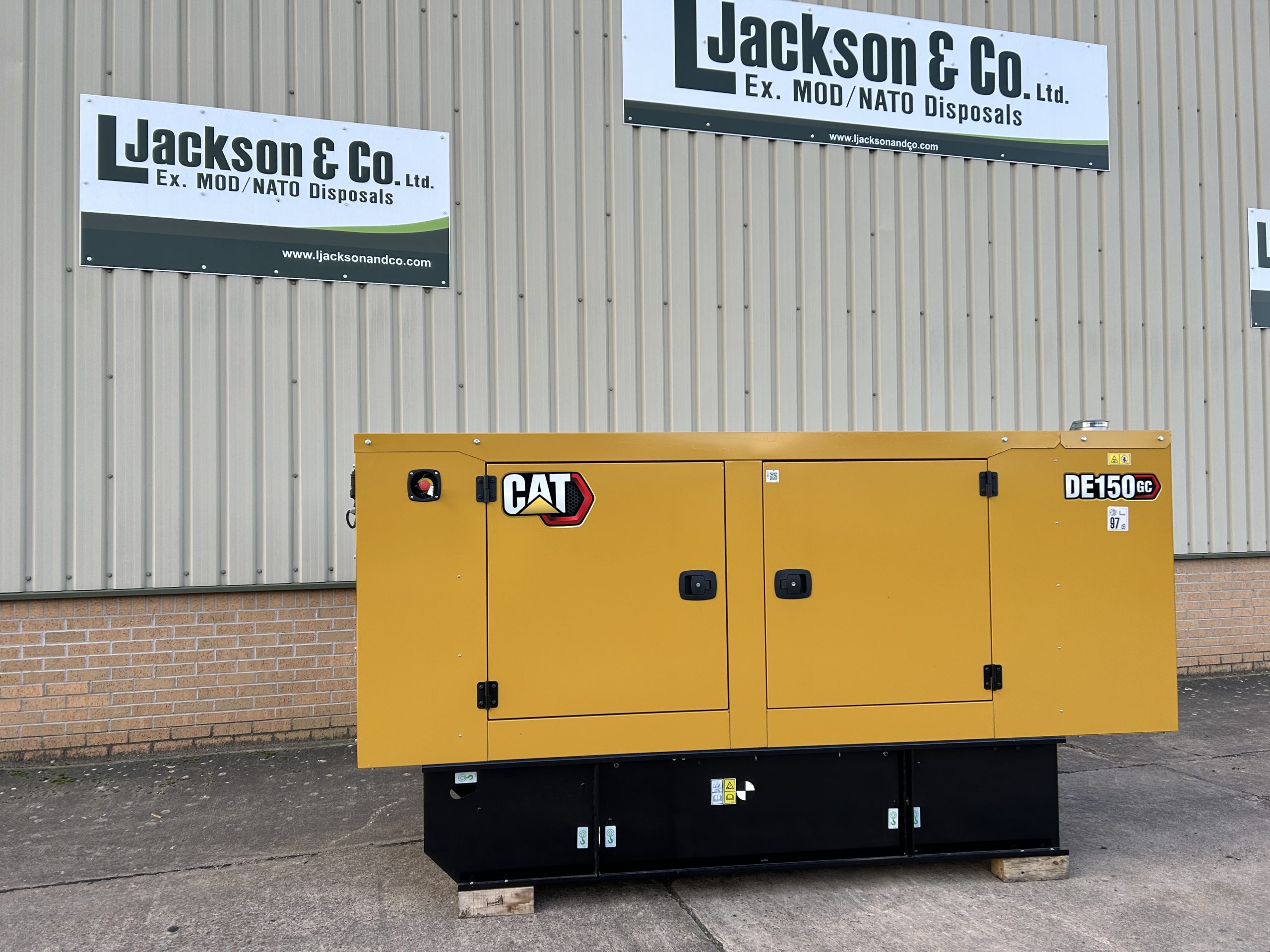 New Unused Caterpillar DE150GC Generator