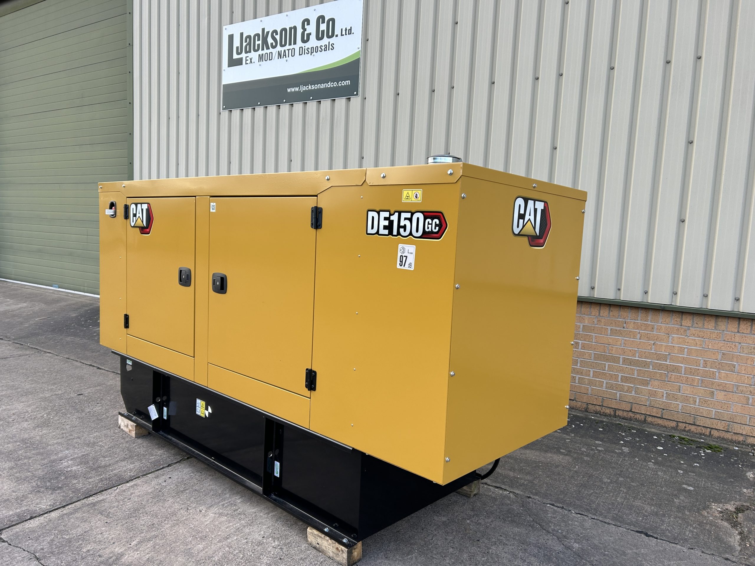 New Unused Caterpillar DE150GC Generator