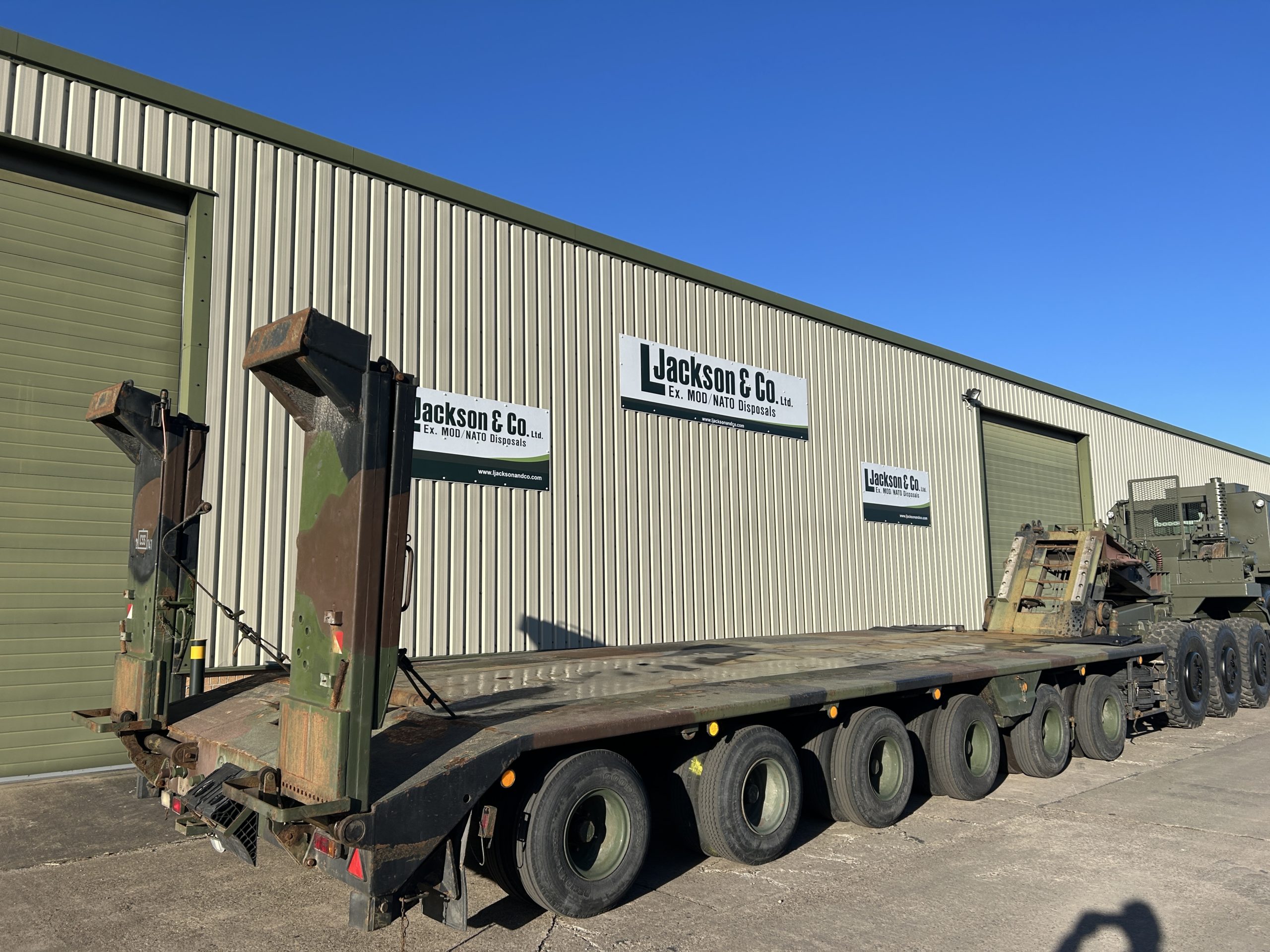 Kassbohrer 56T 6 Axle Semi Trailer