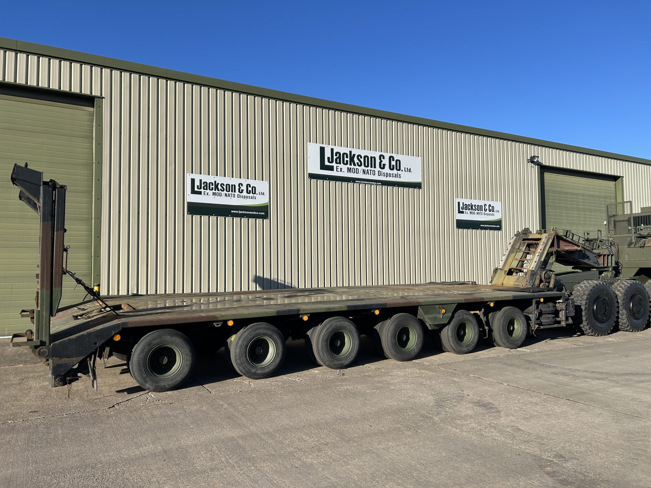 Kassbohrer 56T 6 Axle Semi Trailer