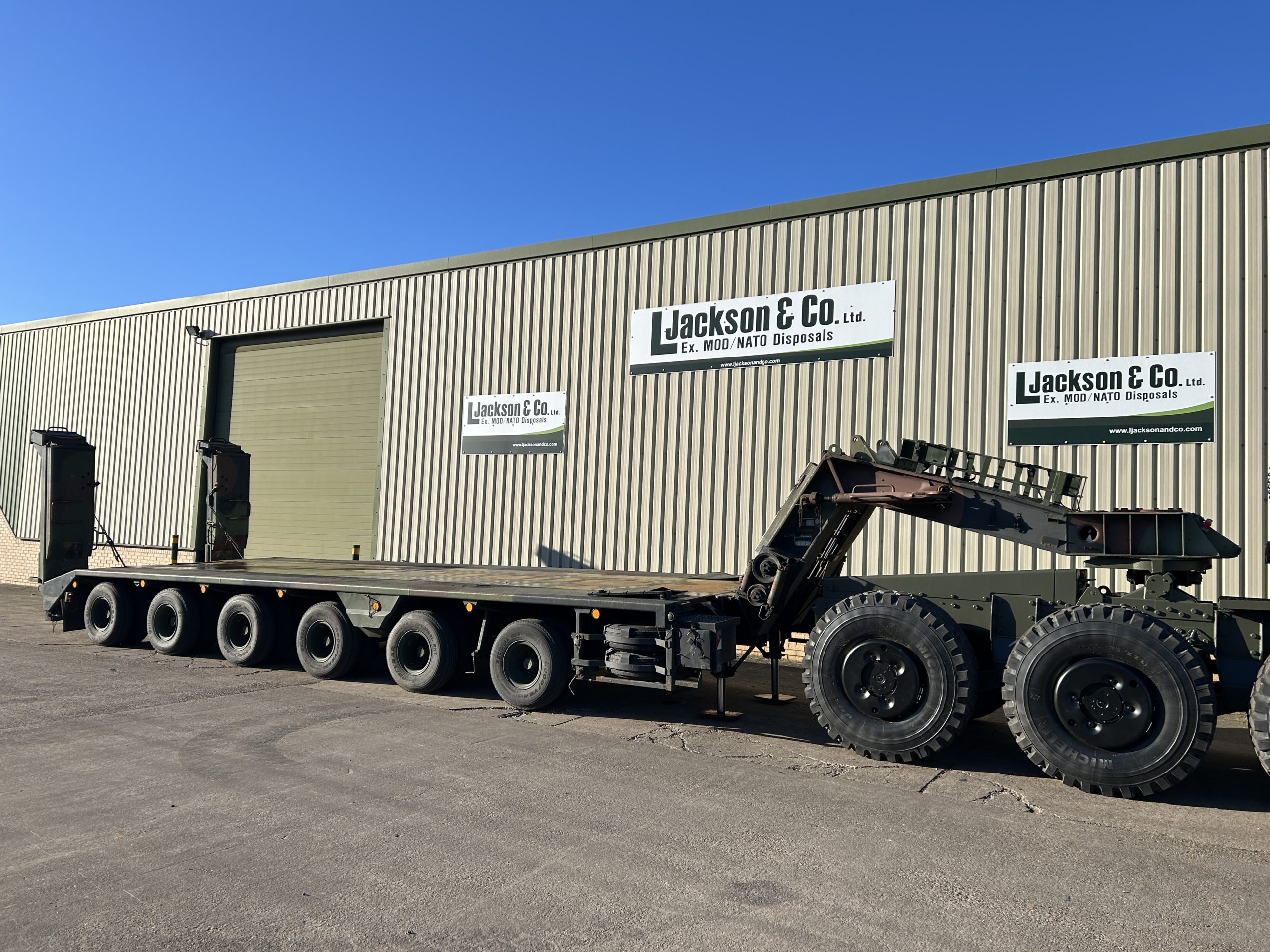 Kassbohrer 56T 6 Axle Semi Trailer
