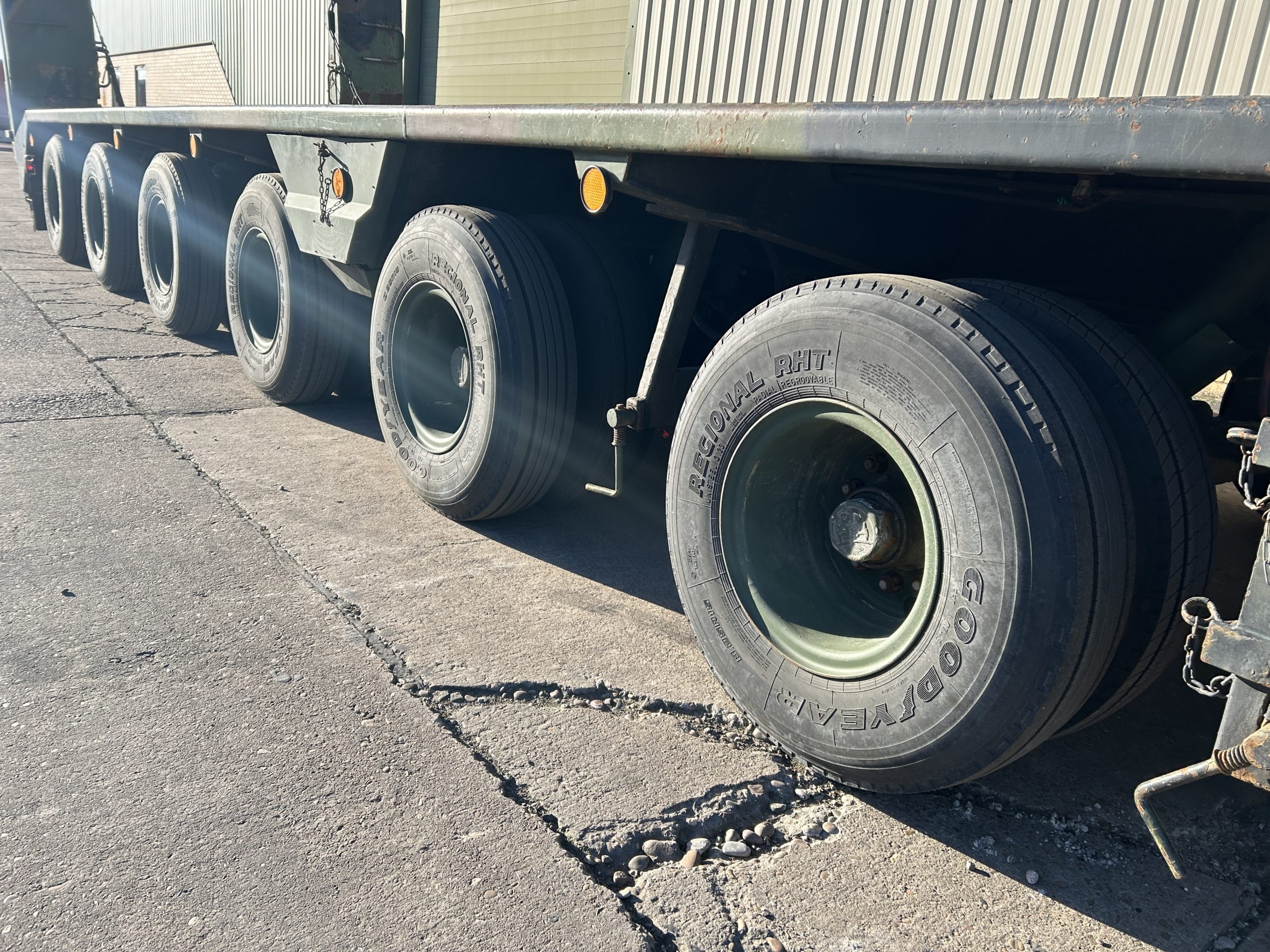 Kassbohrer 56T 6 Axle Semi Trailer