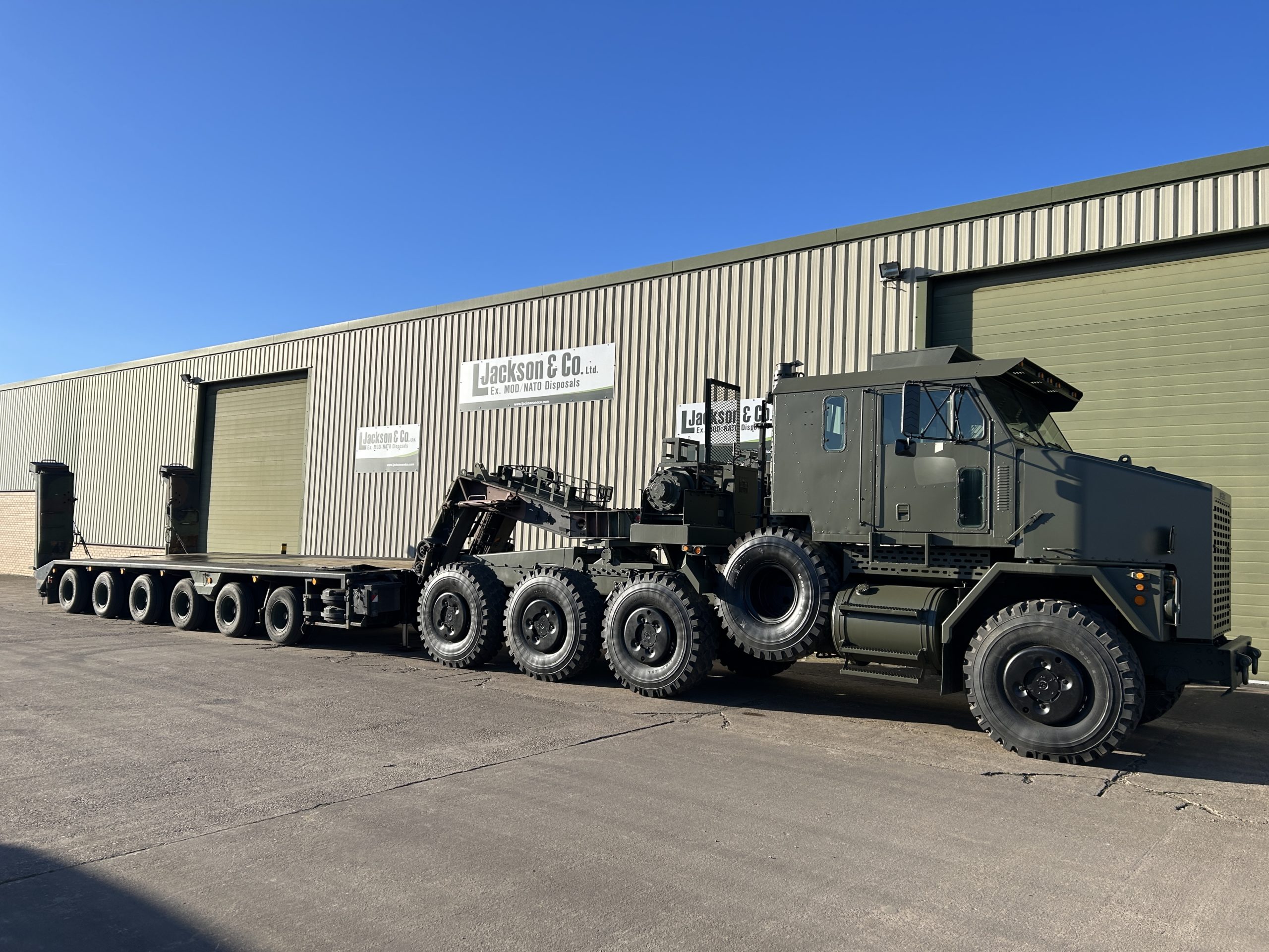 Kassbohrer 56T 6 Axle Semi Trailer