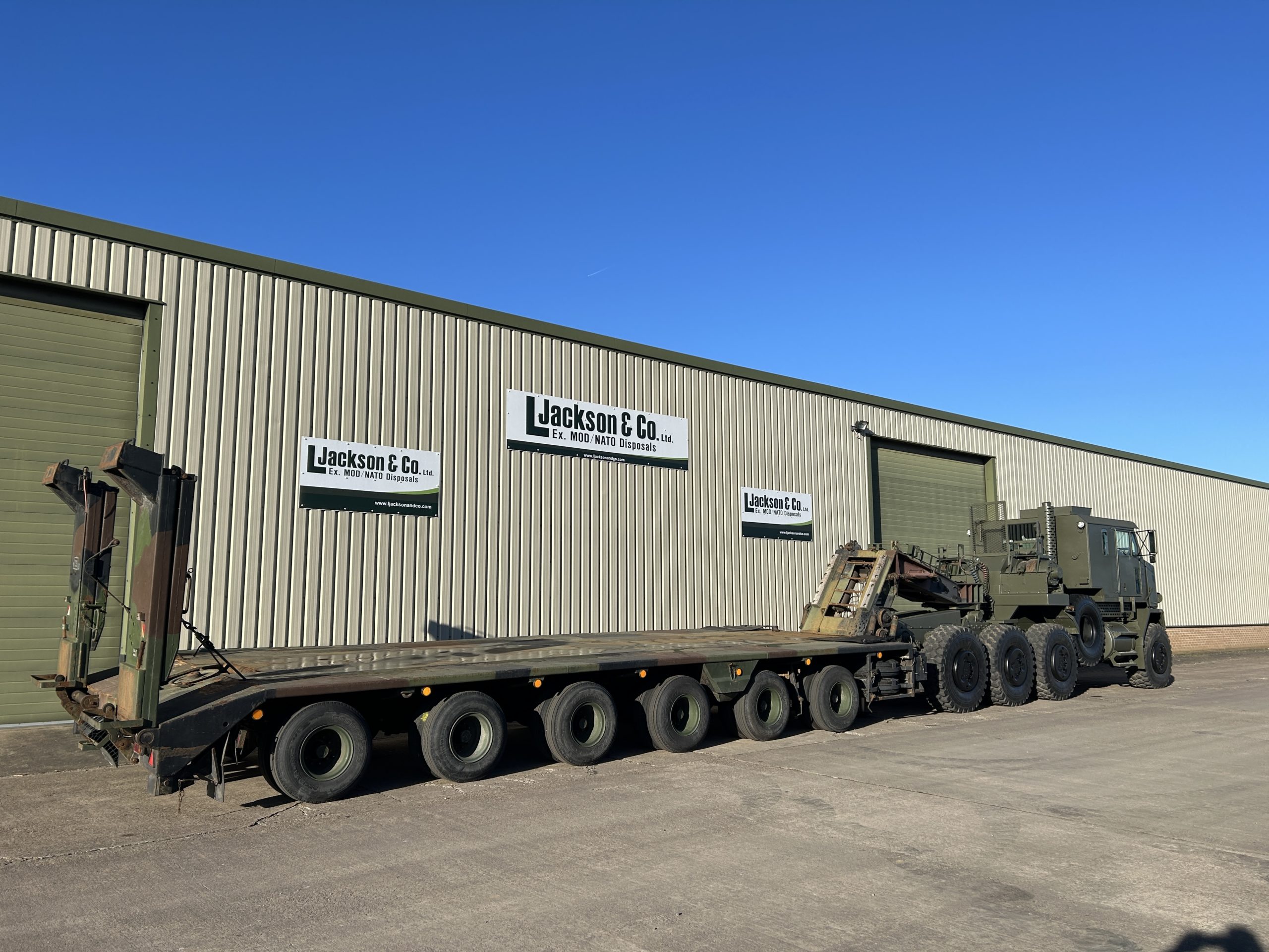 Kassbohrer 56T 6 Axle Semi Trailer