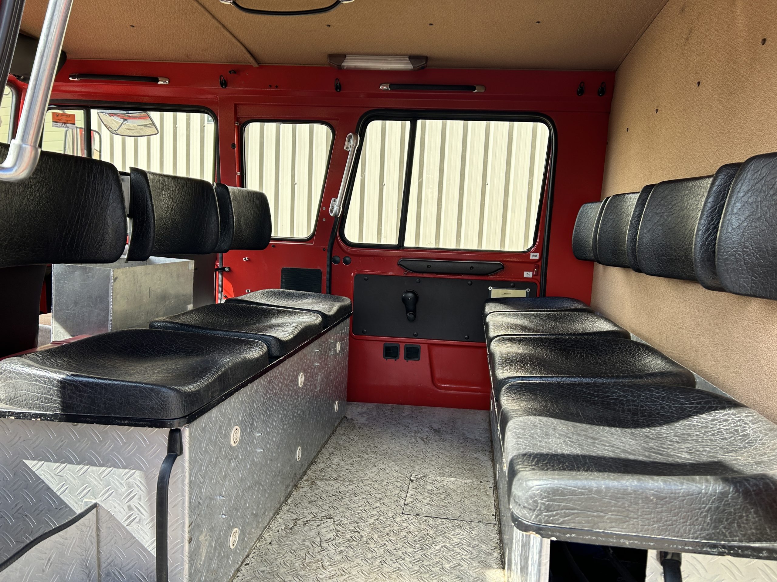 Mercedes Unimog U1300L/37 Double Cab Fire Truck