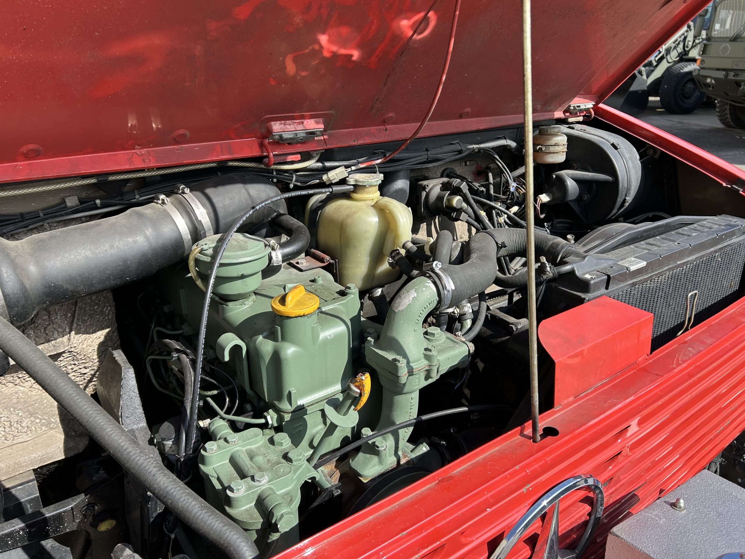 Mercedes Unimog U1300L/37 Double Cab Fire Truck