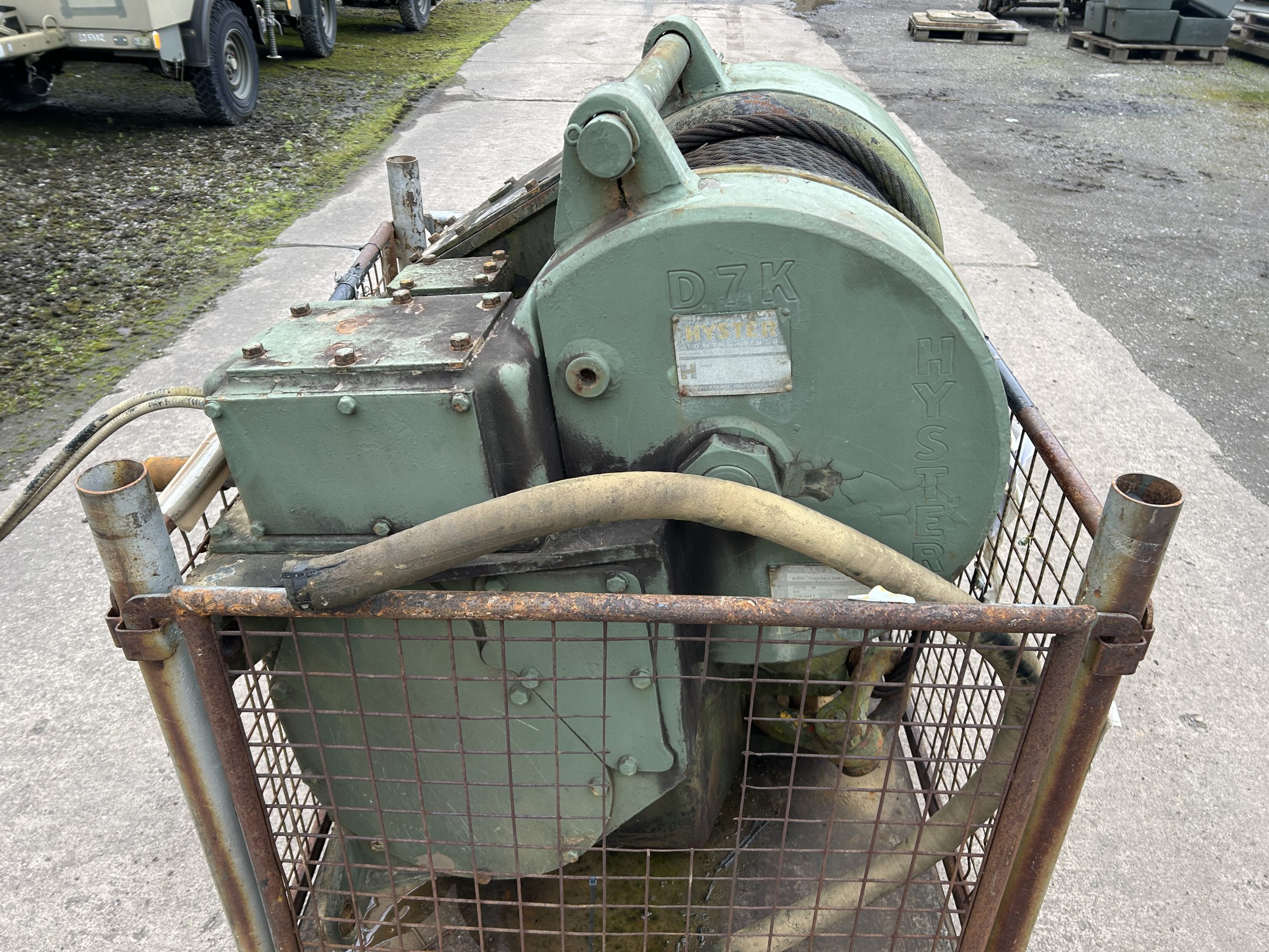 Hyster D7K Winch
