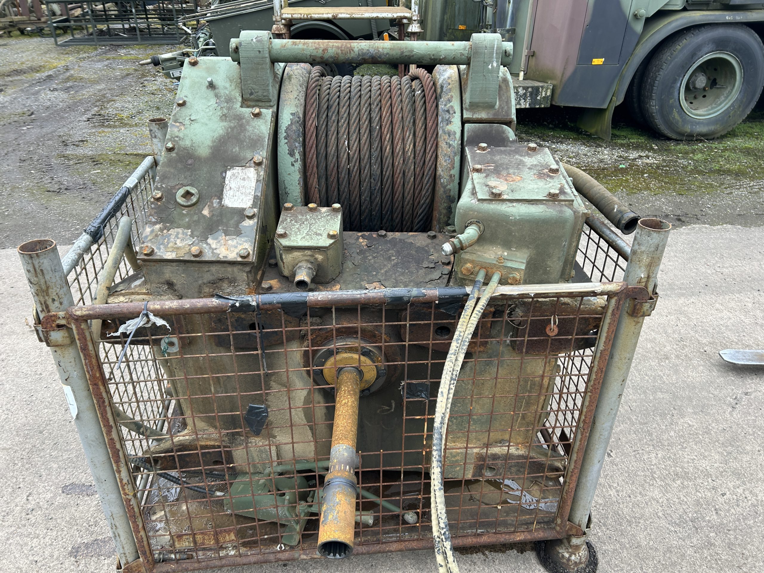 Hyster D7K Winch