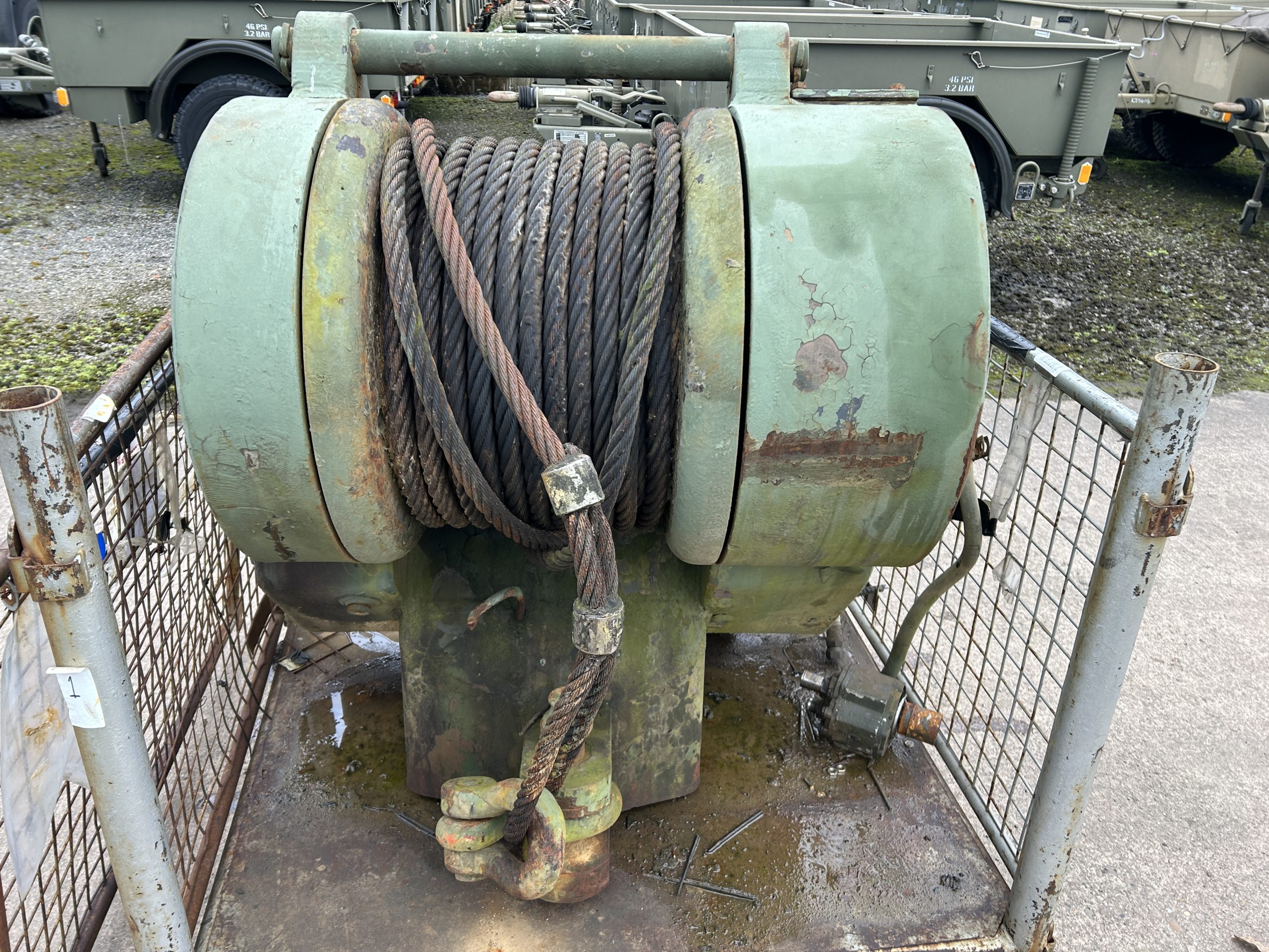 Hyster D7K Winch