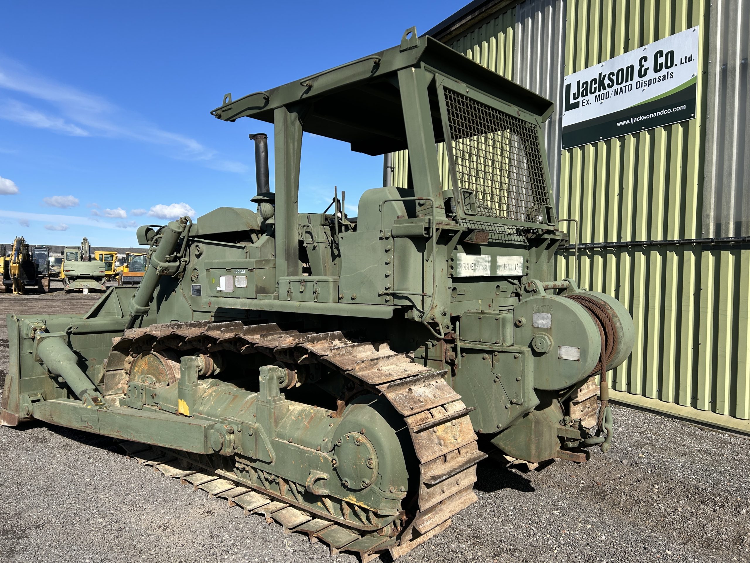 Caterpillar D7 Dozer with Winch