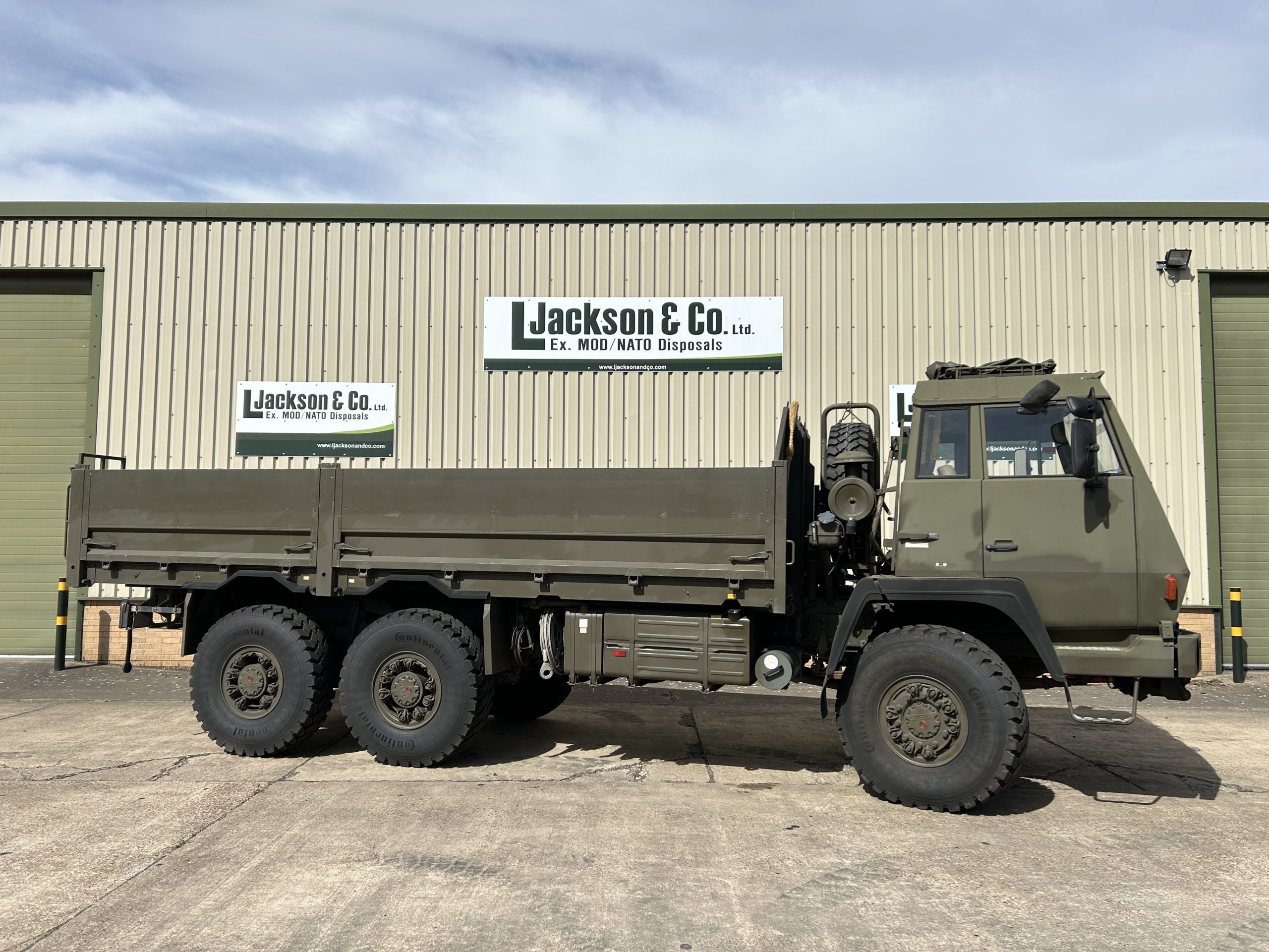 Steyr 1491.320 6×6 Cargo Truck With Winch