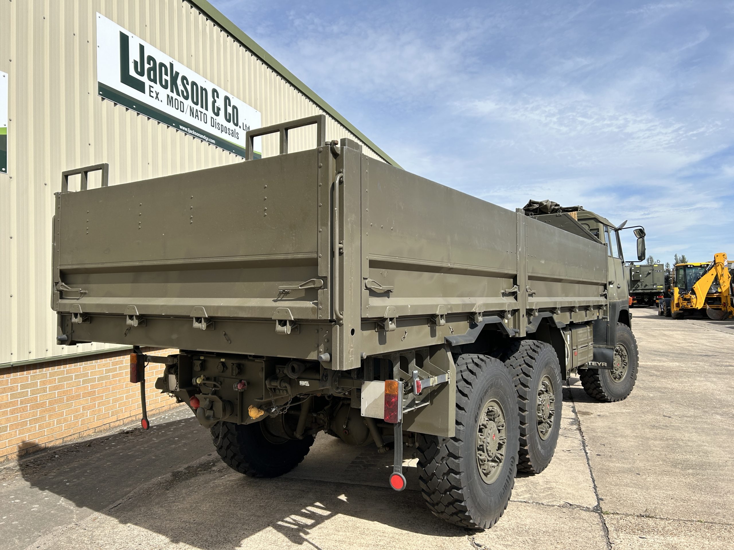 Steyr 1491.320 6×6 Cargo Truck With Winch