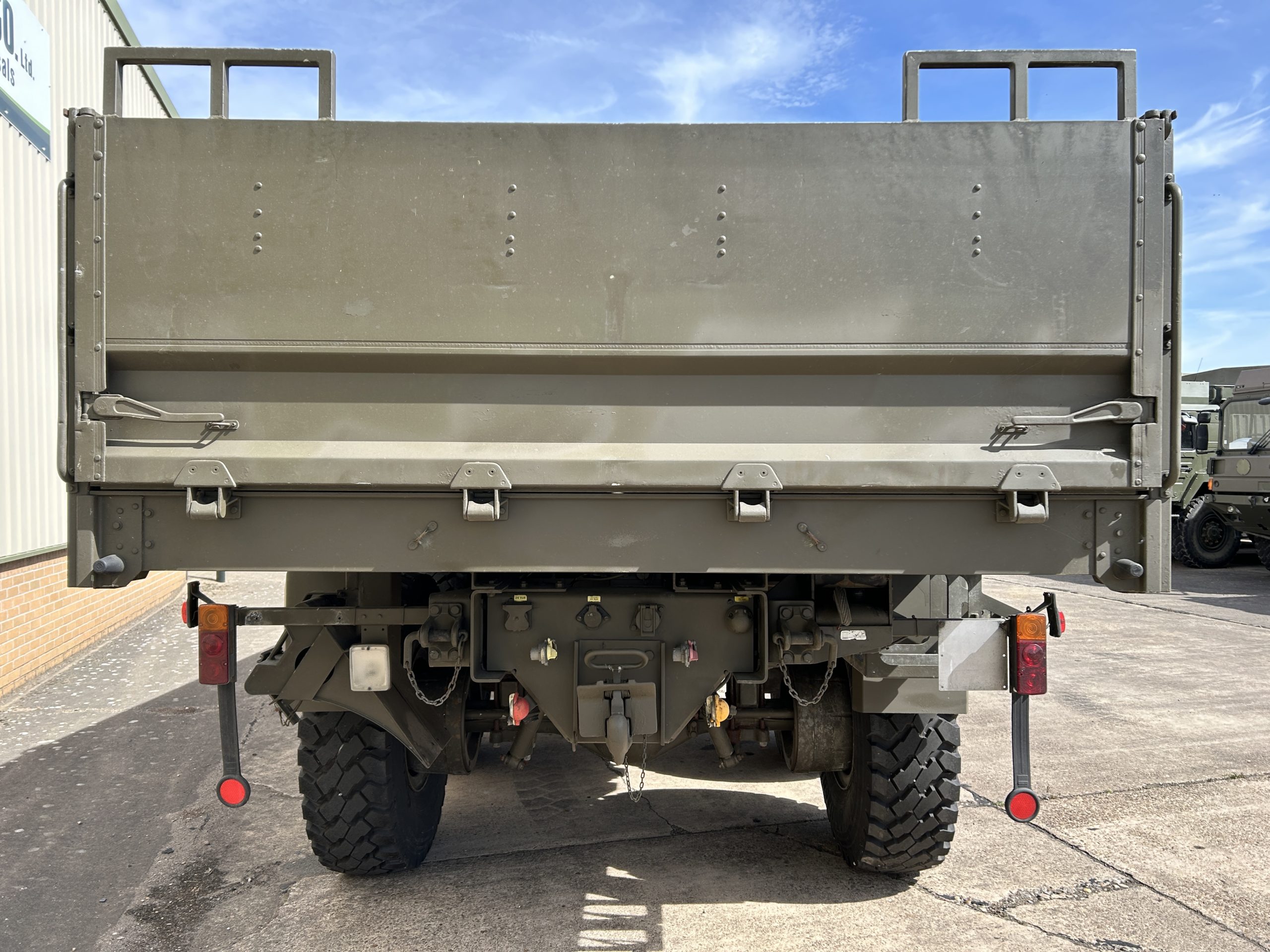 Steyr 1491.320 6×6 Cargo Truck With Winch