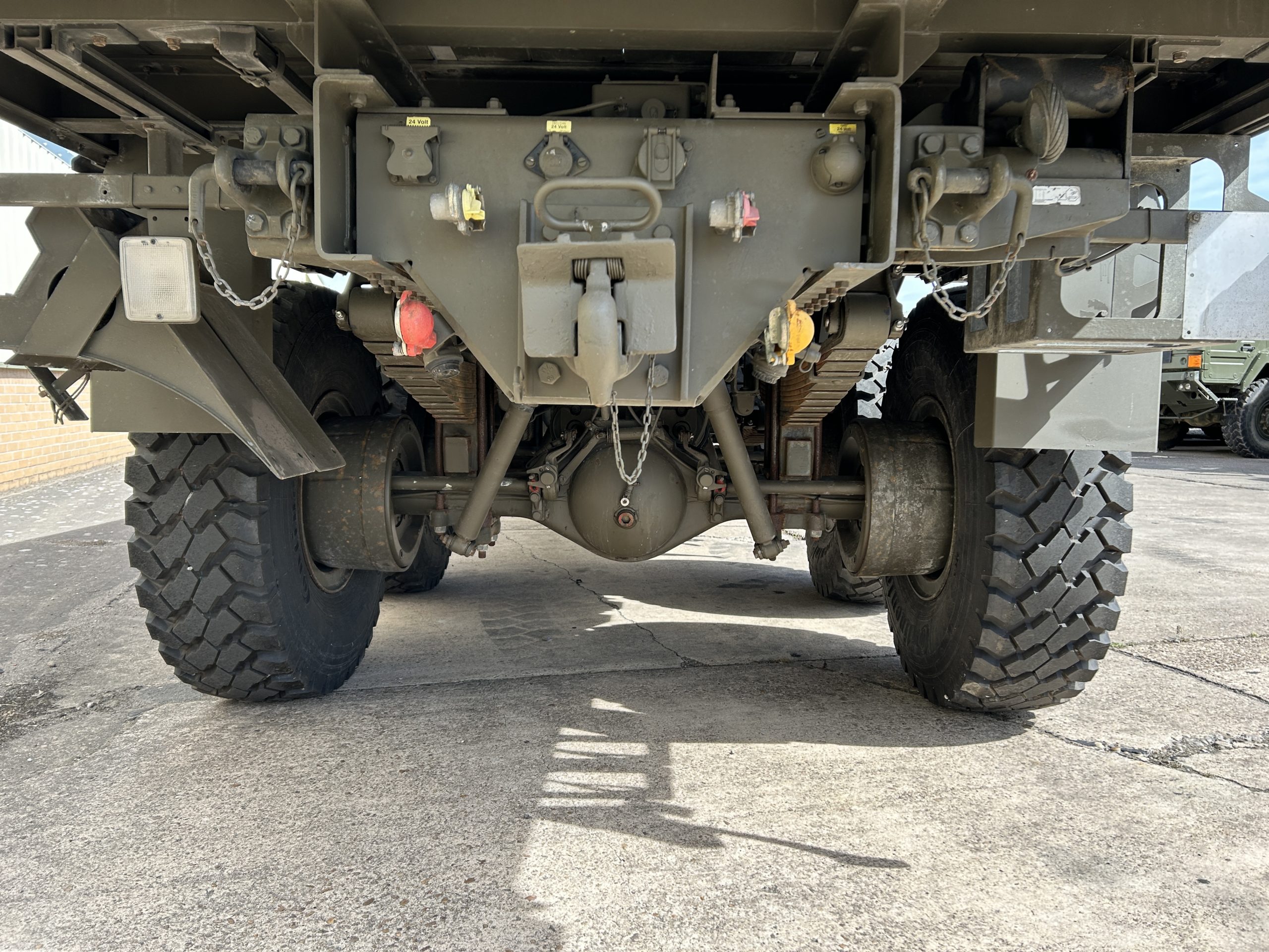 Steyr 1491.320 6×6 Cargo Truck With Winch