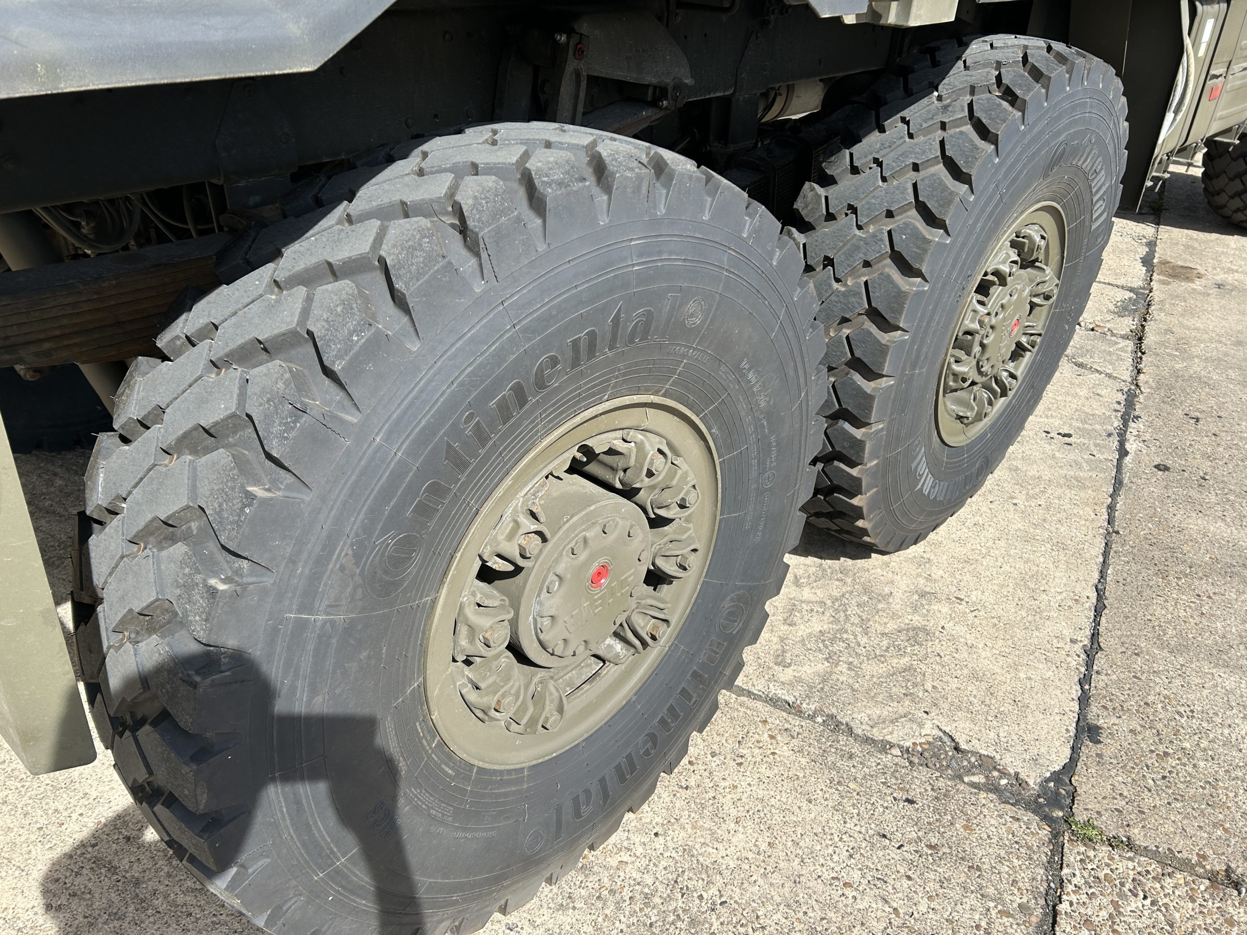 Steyr 1491.320 6×6 Cargo Truck With Winch