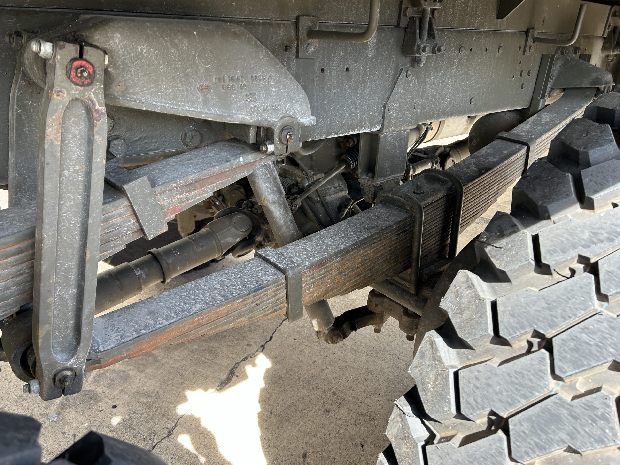 Steyr 1491.320 6×6 Cargo Truck With Winch