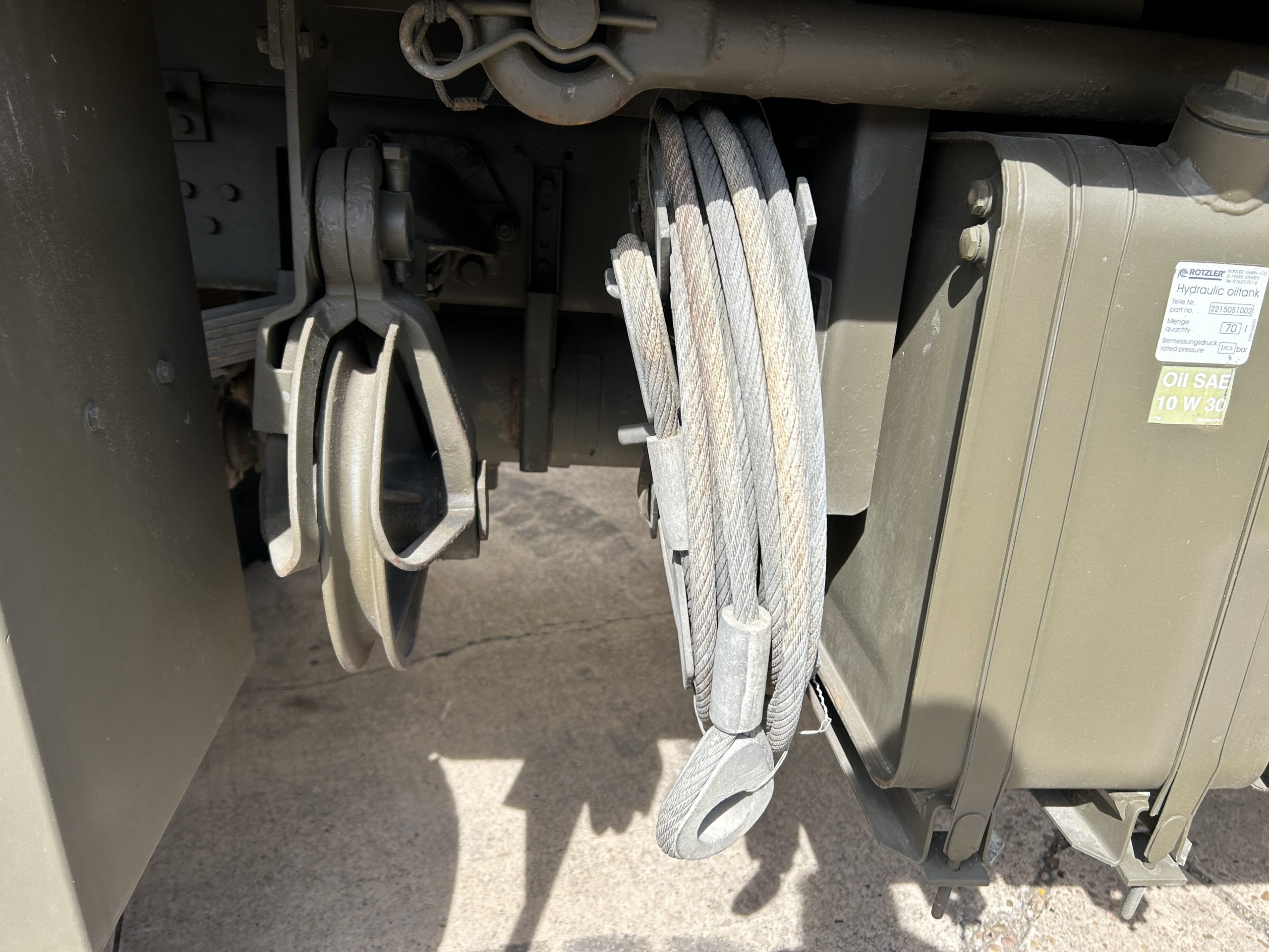 Steyr 1491.320 6×6 Cargo Truck With Winch