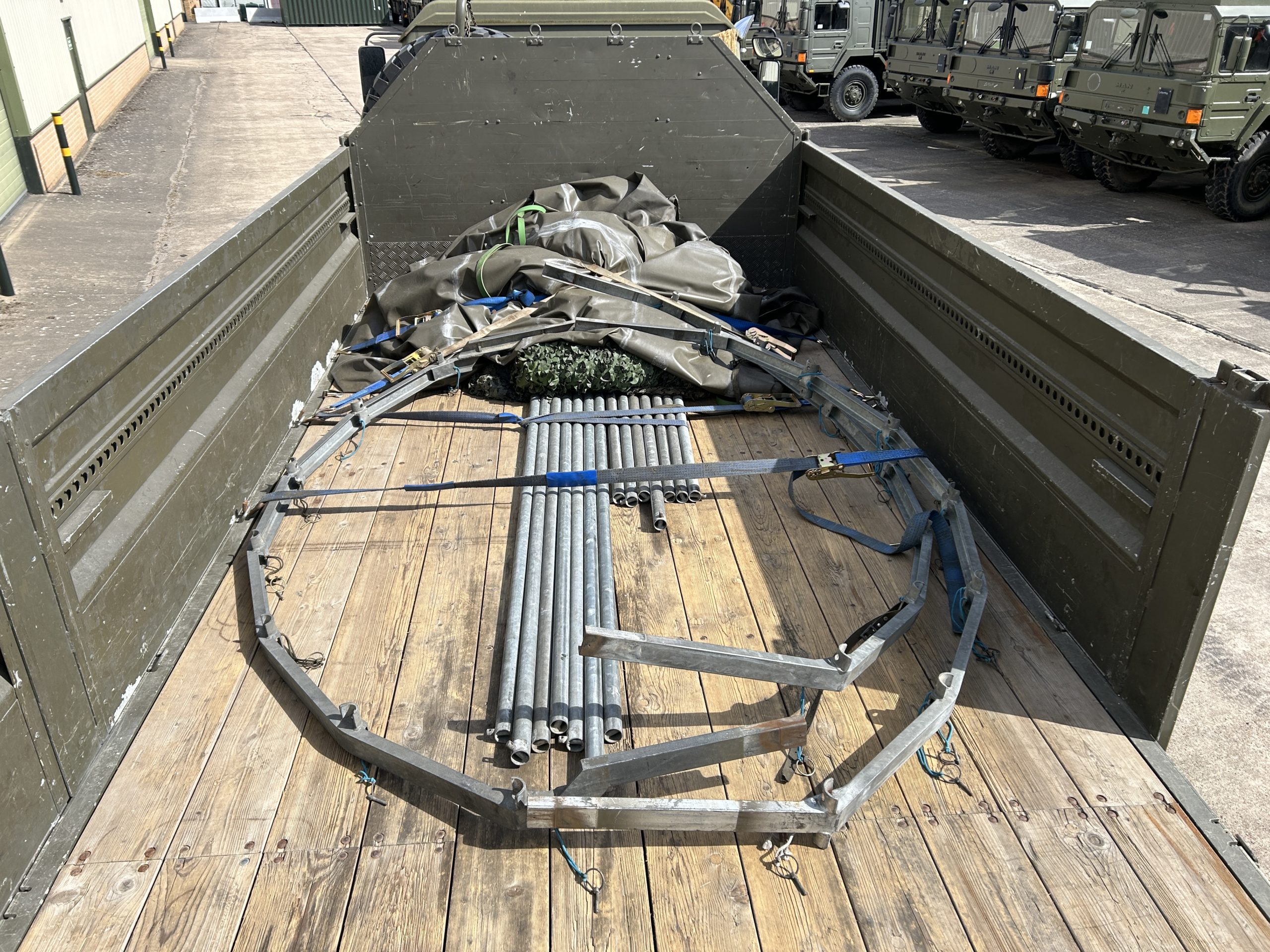 Steyr 1491.320 6×6 Cargo Truck With Winch