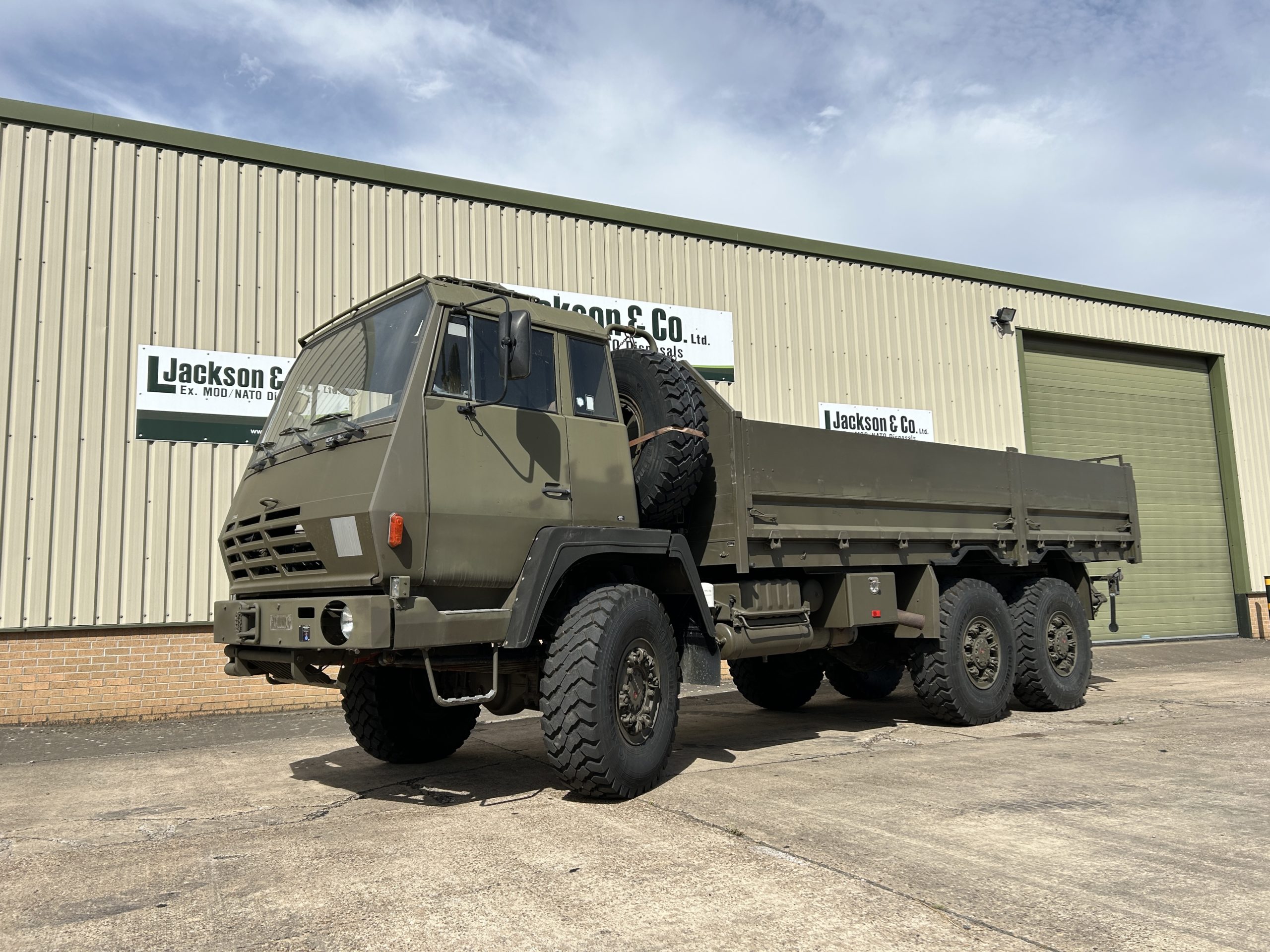 Steyr 1491.320 6×6 Cargo Truck With Winch