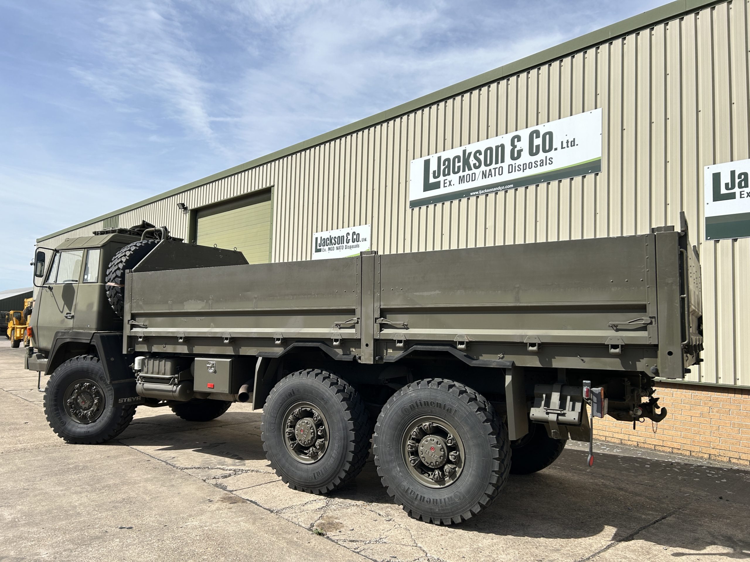 Steyr 1491.320 6×6 Cargo Truck With Winch