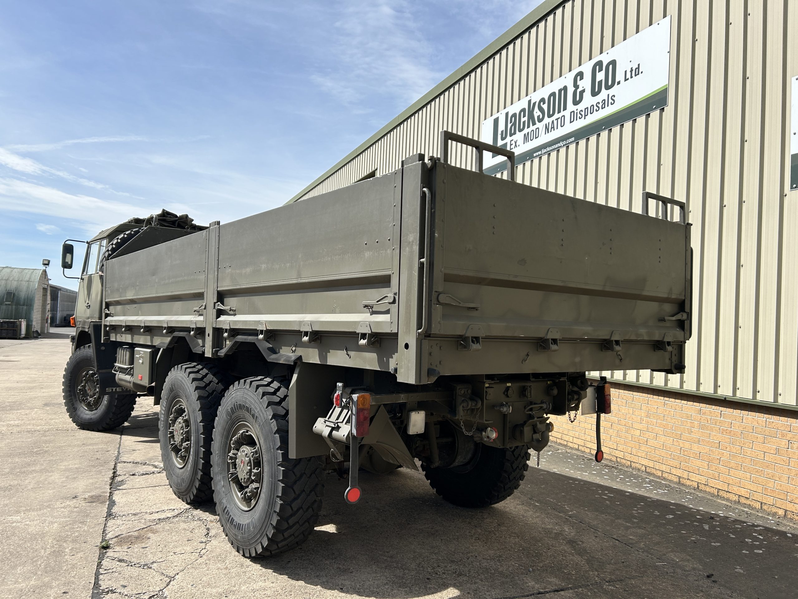 Steyr 1491.320 6×6 Cargo Truck With Winch