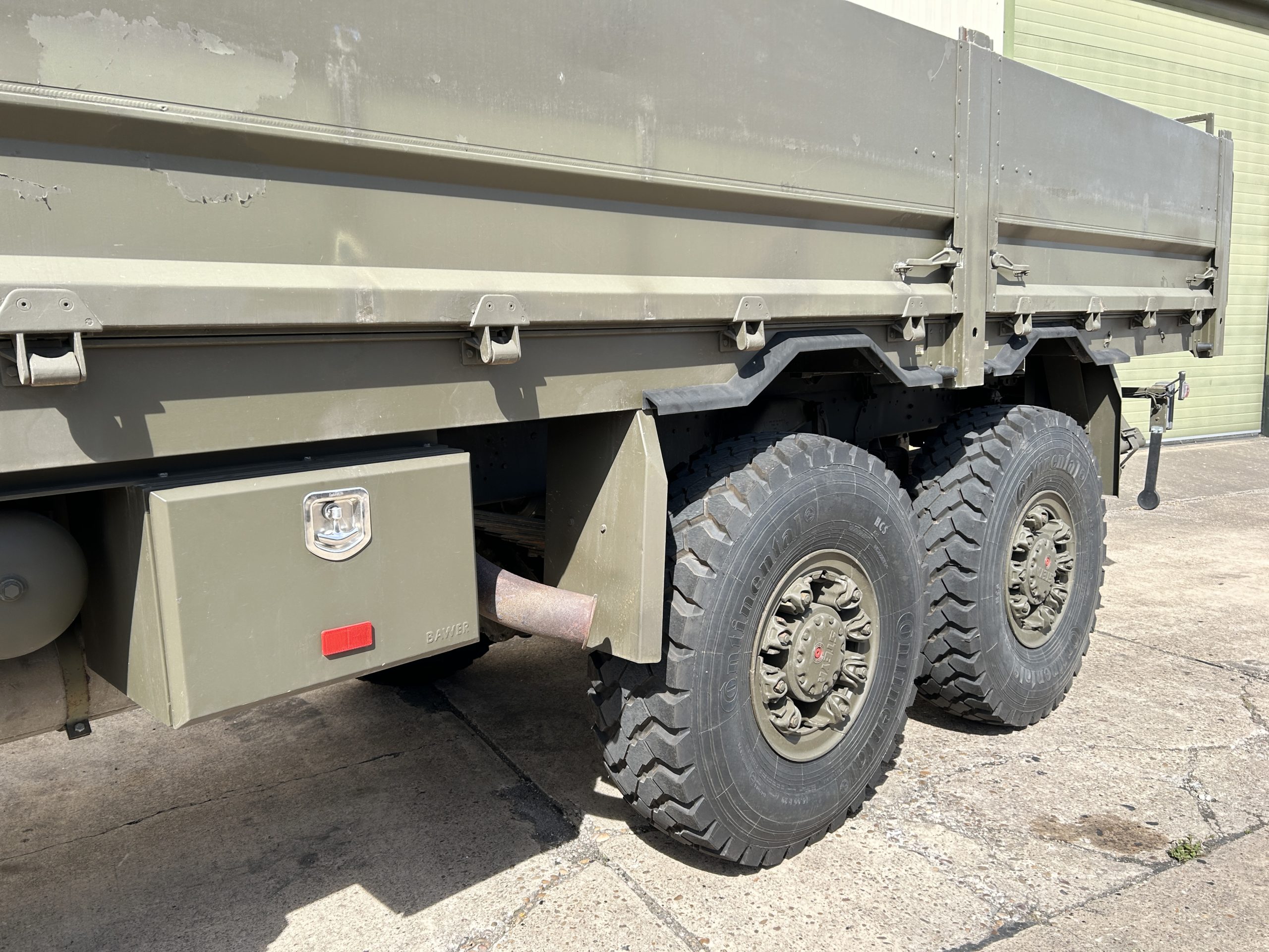 Steyr 1491.320 6×6 Cargo Truck With Winch