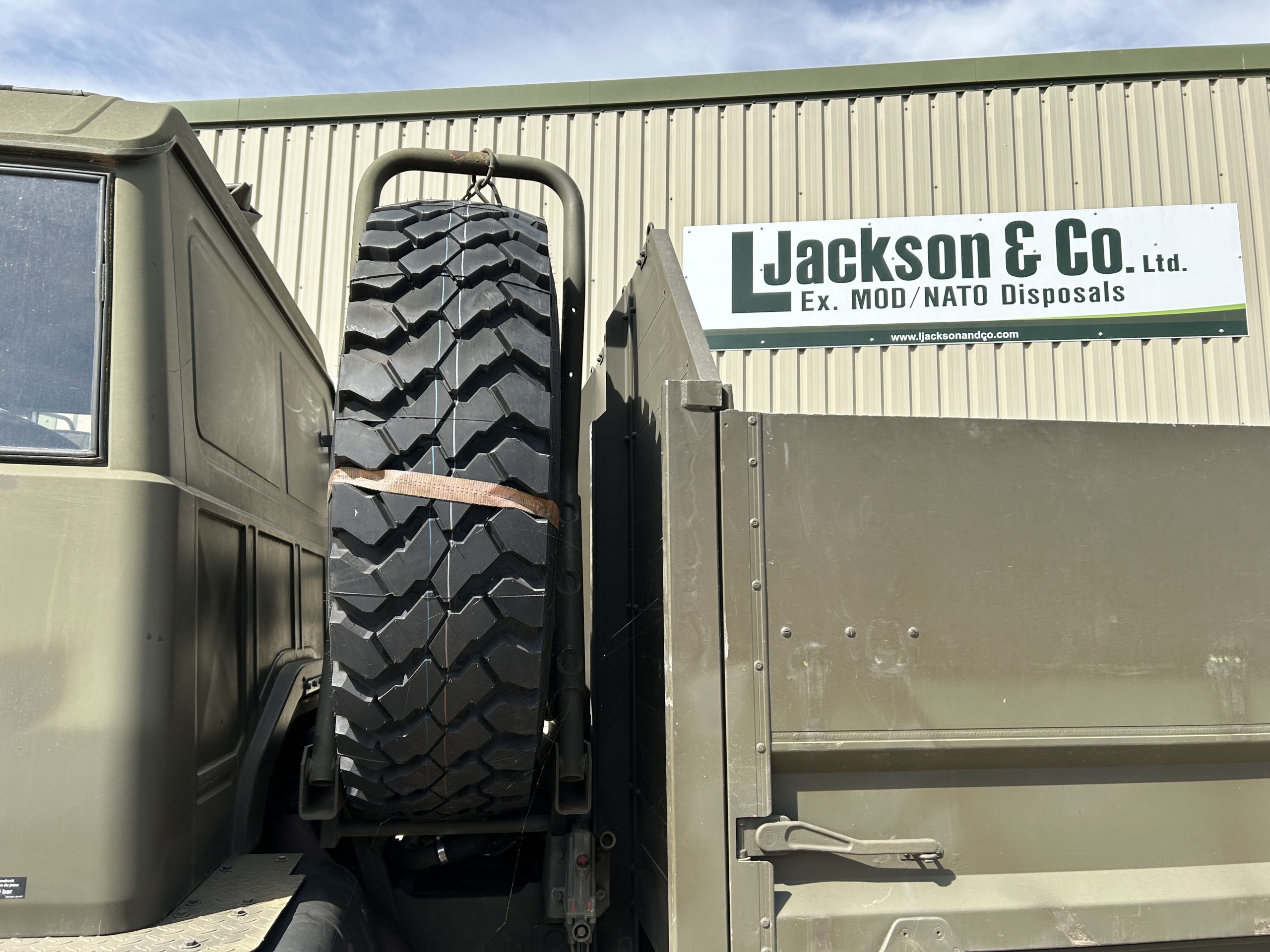 Steyr 1491.320 6×6 Cargo Truck With Winch