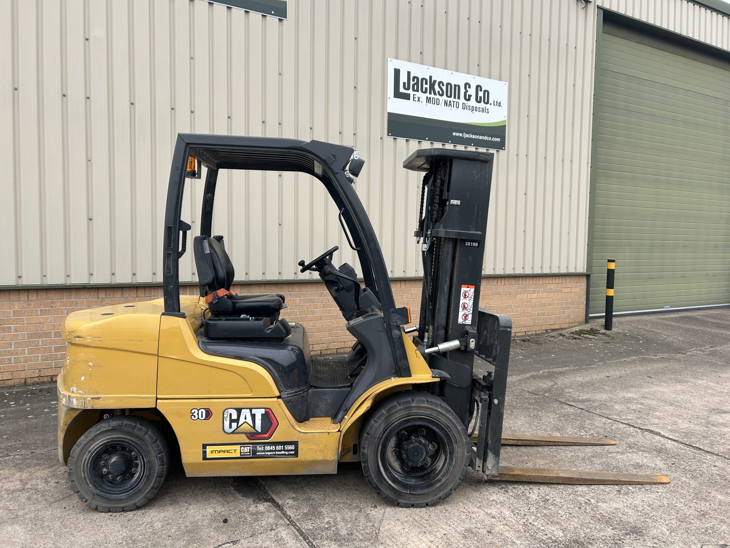 Caterpillar DP30NT 3 Ton Forklift 2021