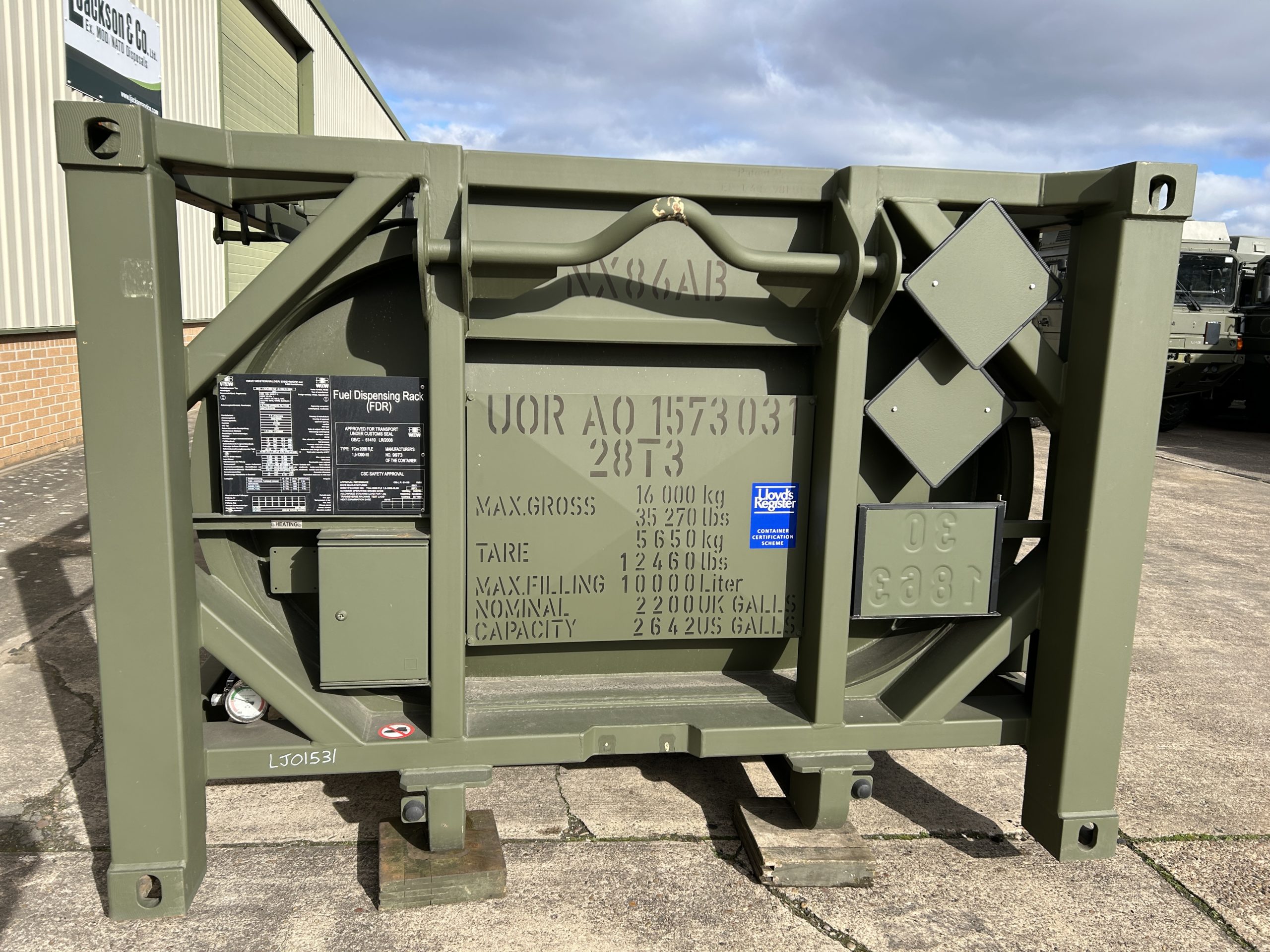 Drops 20FT 10,000 Litre Fuel Dispensing Rack