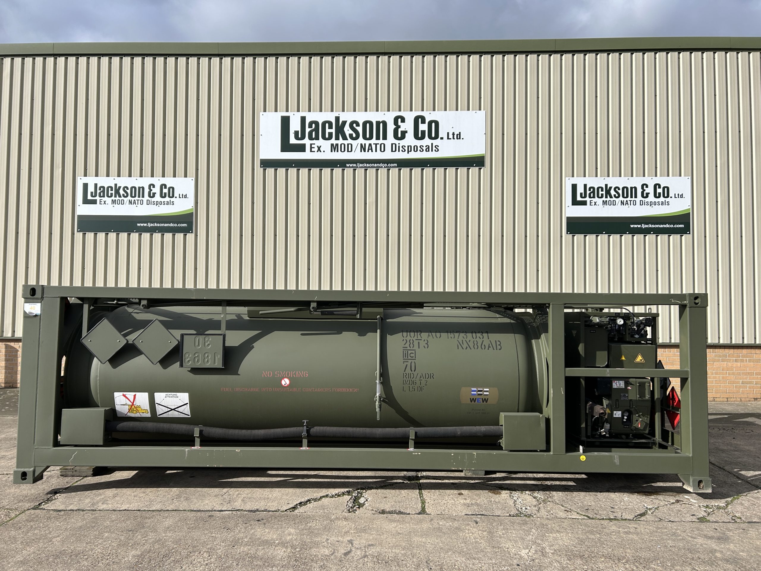 Drops 20FT 10,000 Litre Fuel Dispensing Rack