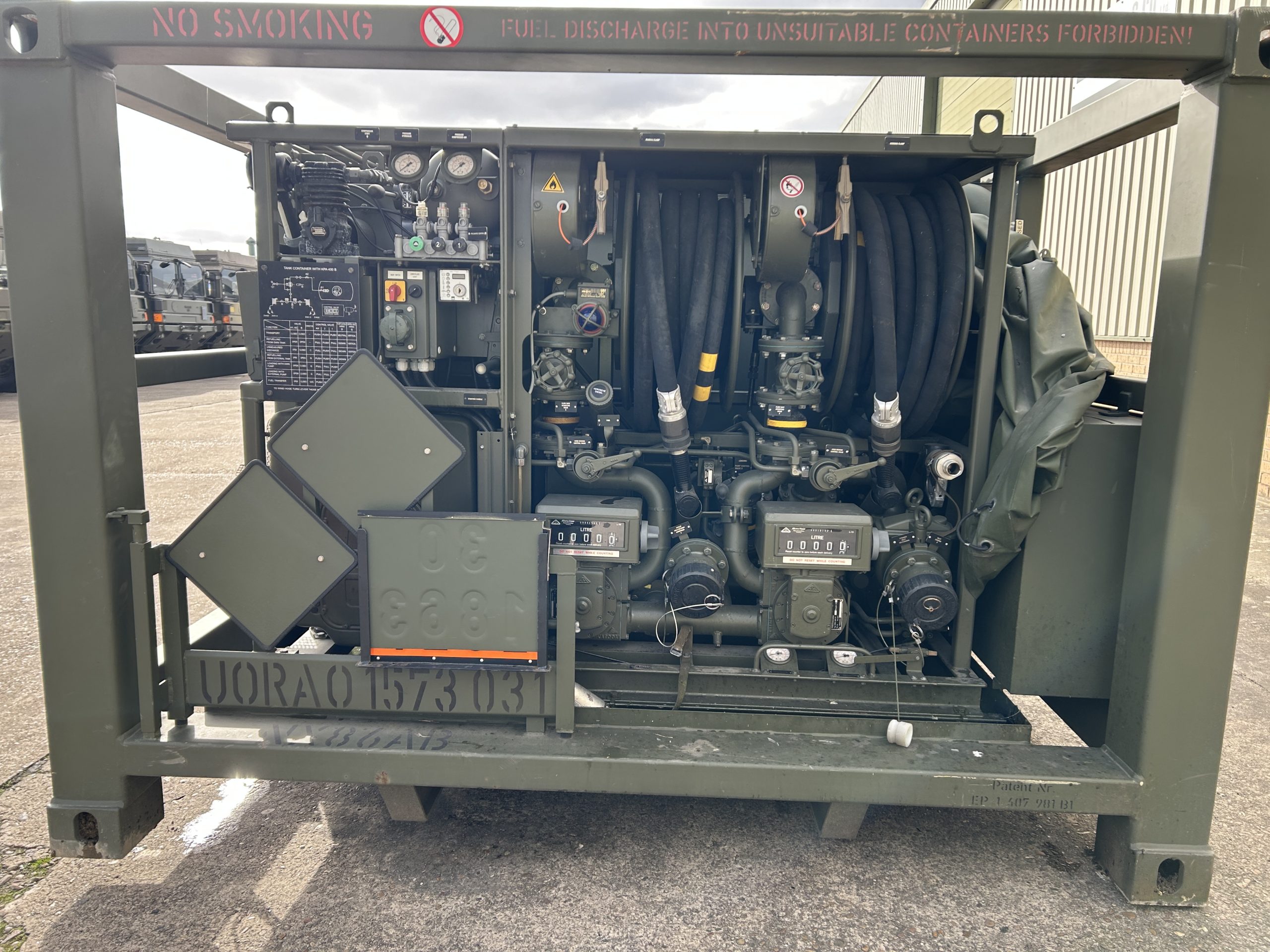 Drops 20FT 10,000 Litre Fuel Dispensing Rack