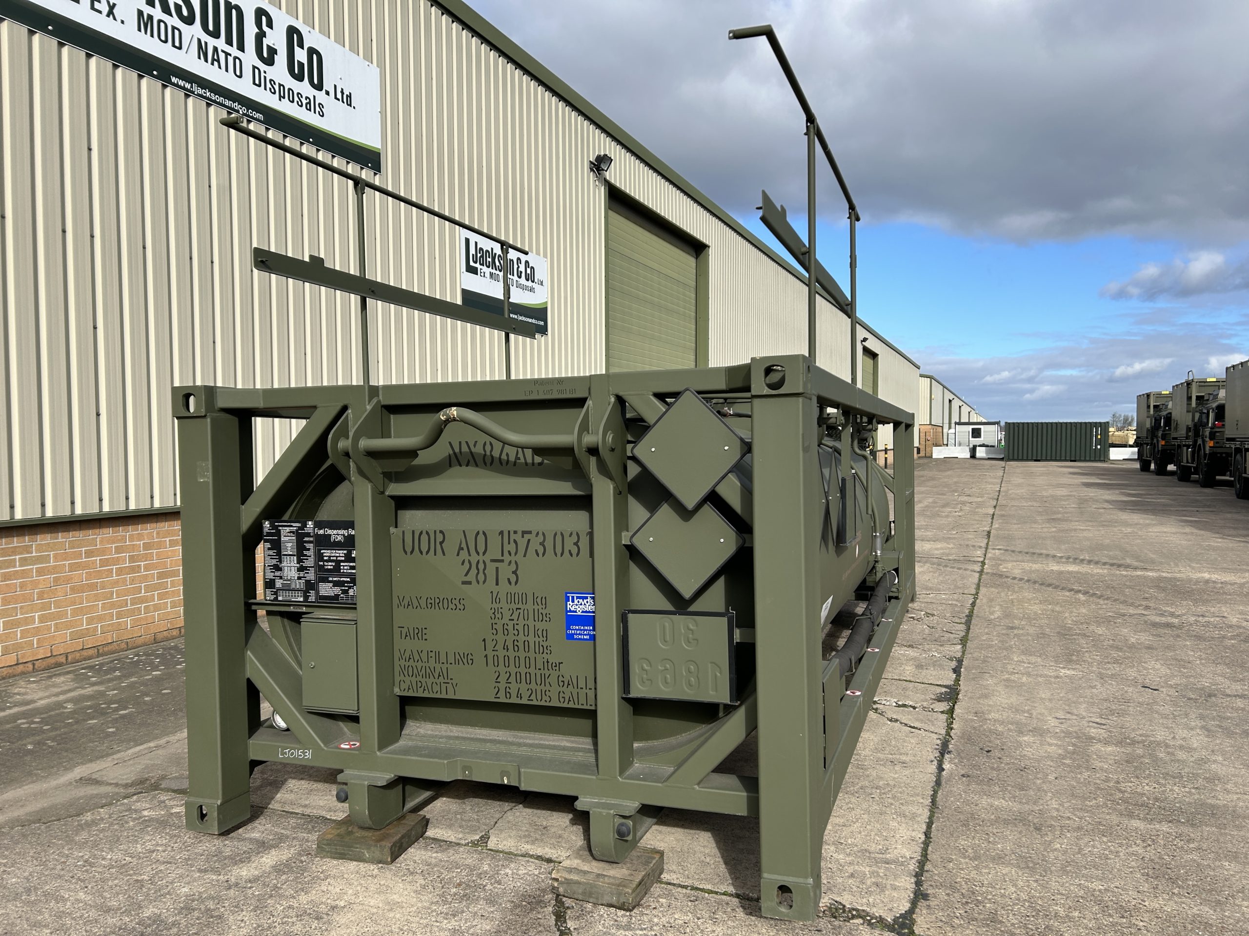 Drops 20FT 10,000 Litre Fuel Dispensing Rack