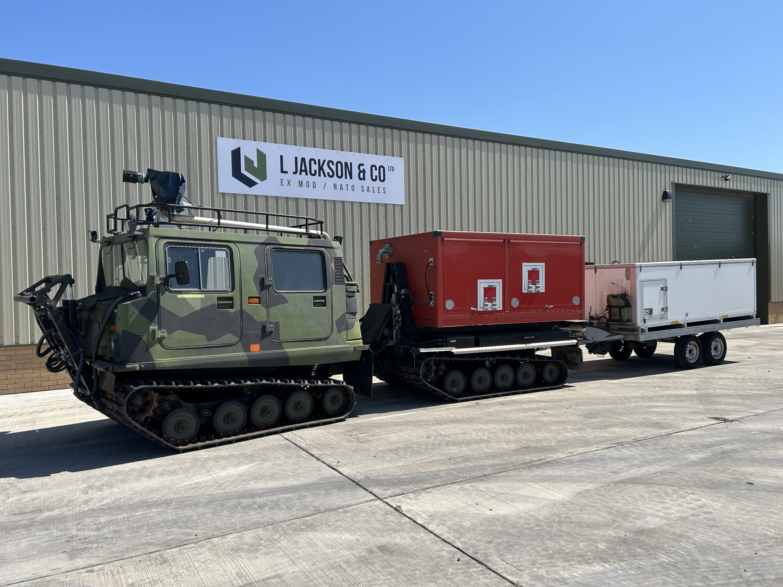 Hagglund BV 206 Drops Fire Vehicle