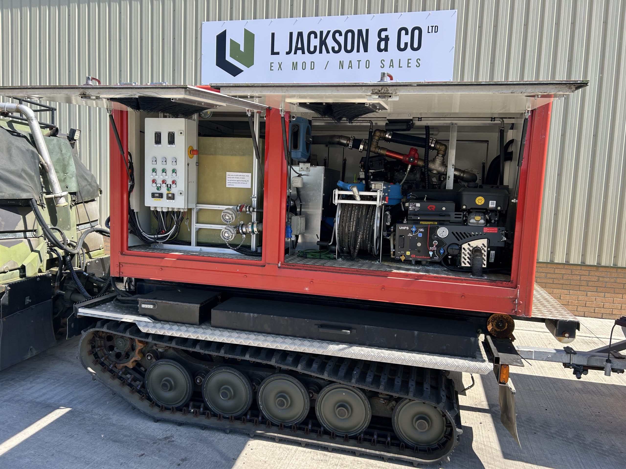 Hagglund BV 206 Drops Fire Vehicle