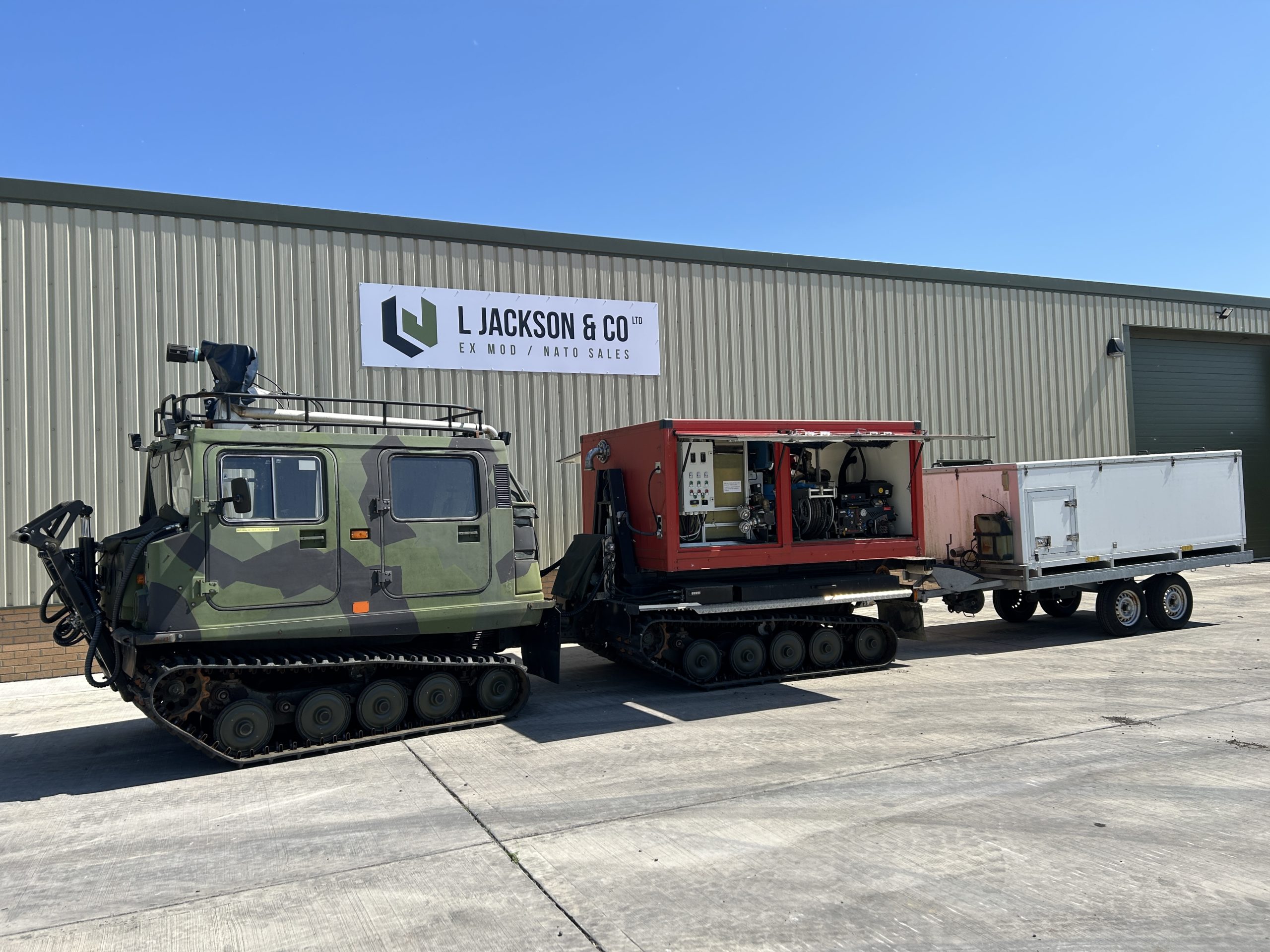 Hagglund BV 206 Drops Fire Vehicle