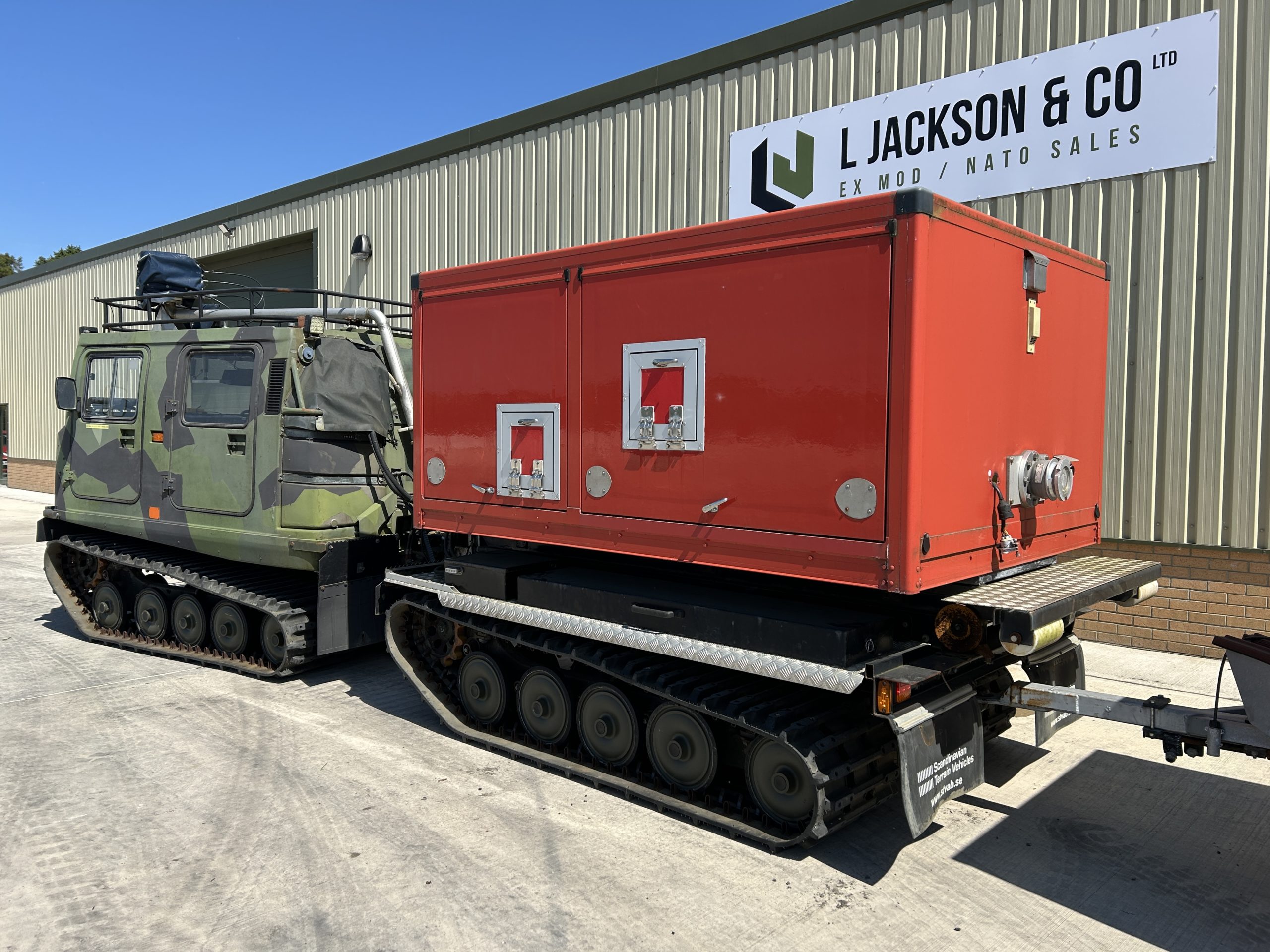 Hagglund BV 206 Drops Fire Vehicle