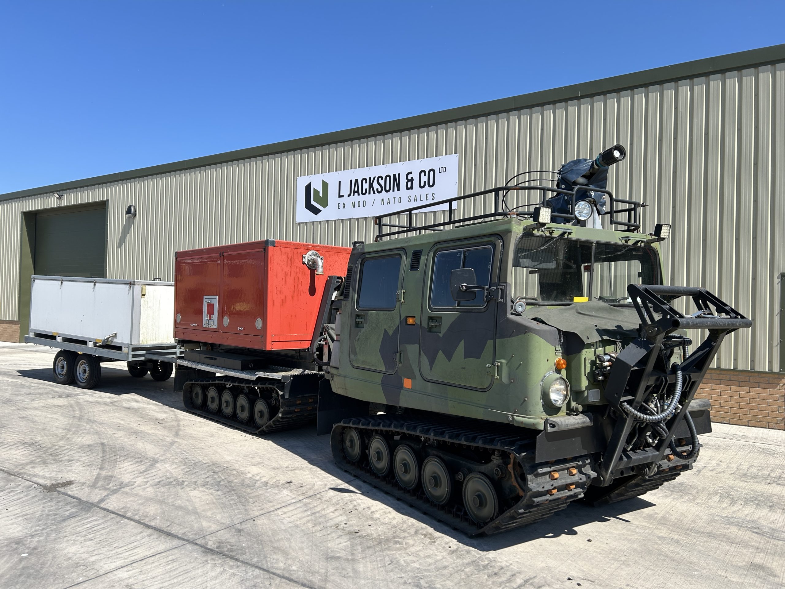 Hagglund BV 206 Drops Fire Vehicle