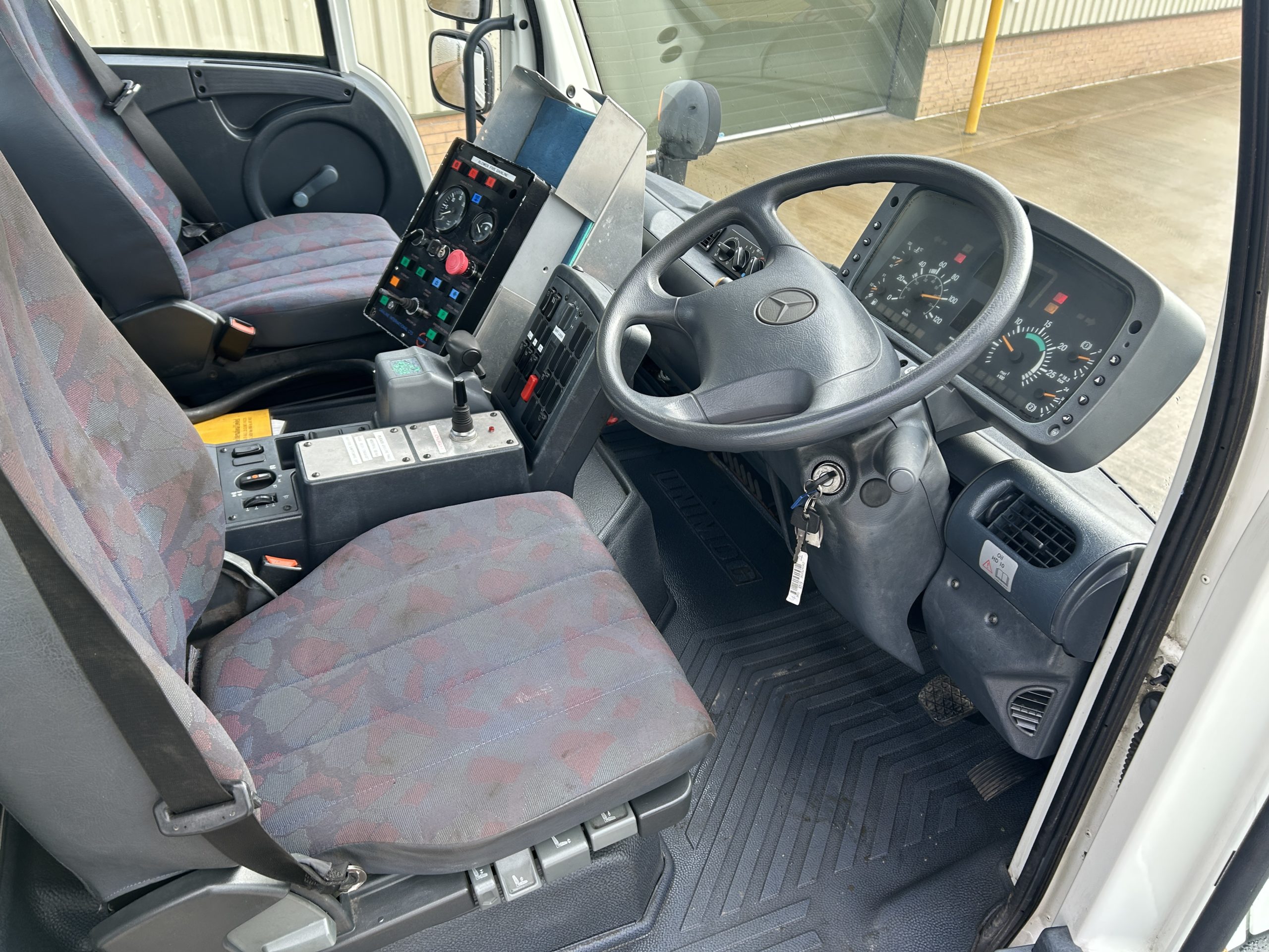 Mercedes Unimog U400 with Danline 2000 Runway Sweepers