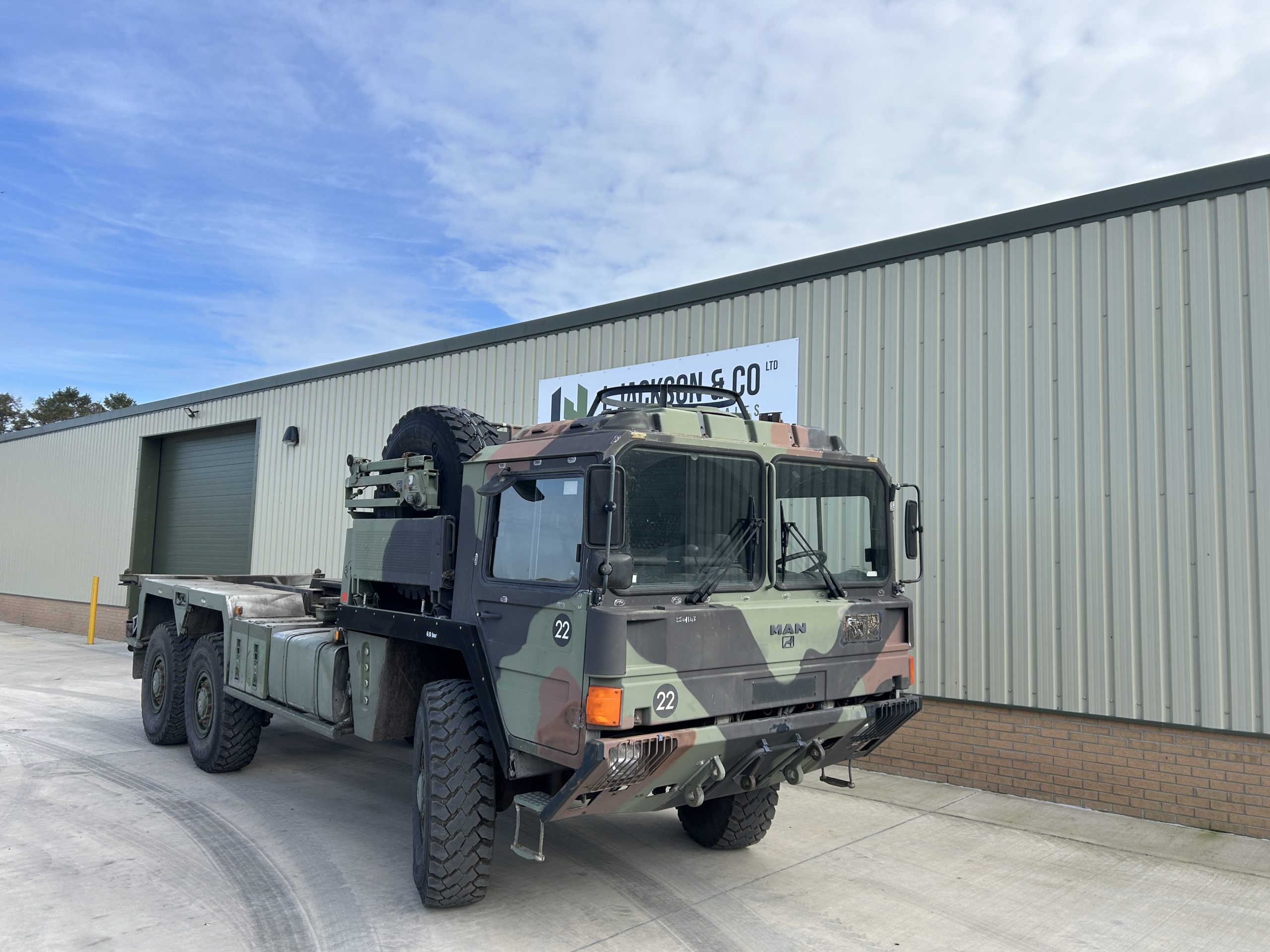 MAN KAT A1 25.422 6×6 20FT Container Carrier