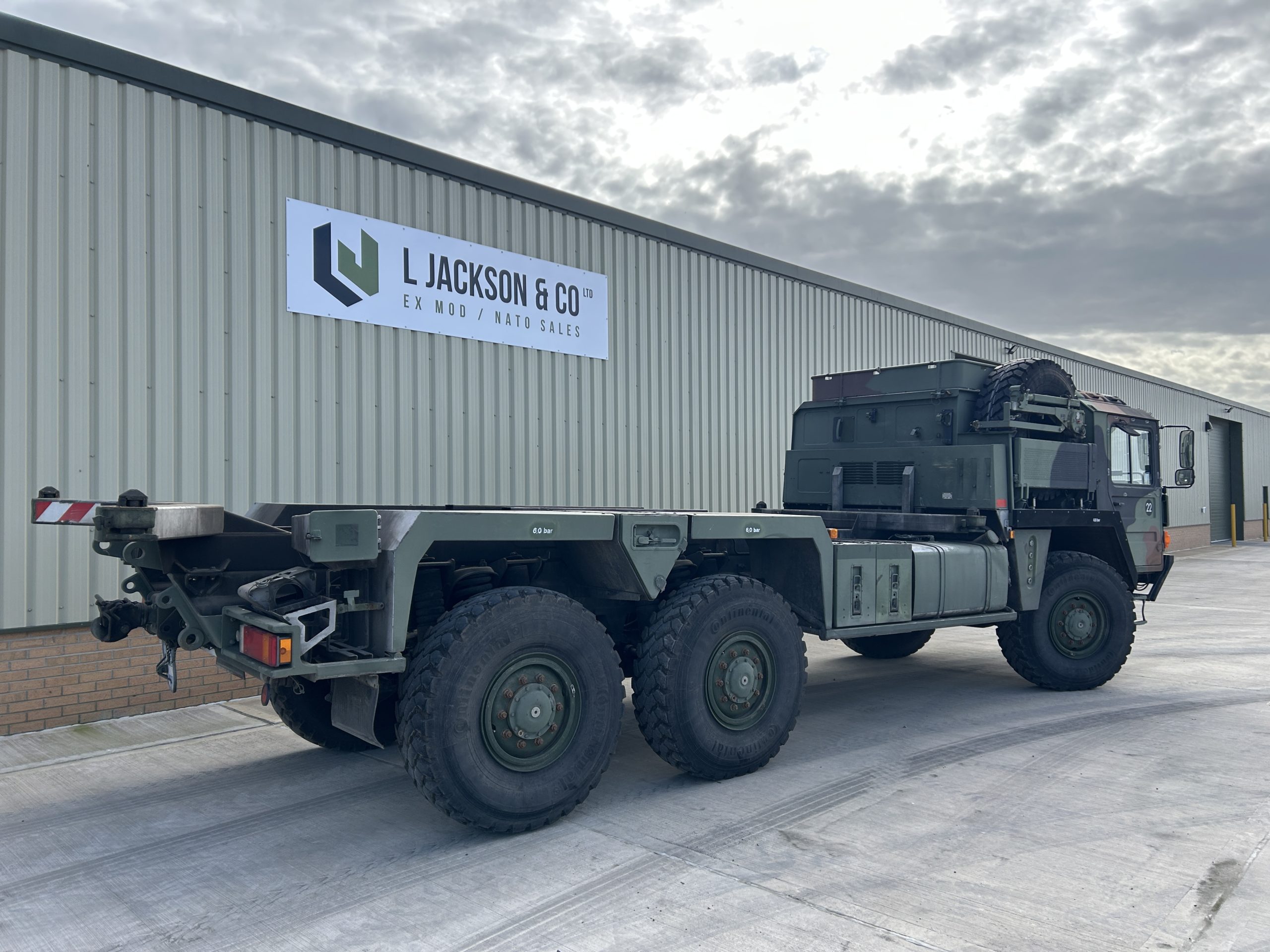 MAN KAT A1 25.422 6×6 20FT Container Carrier