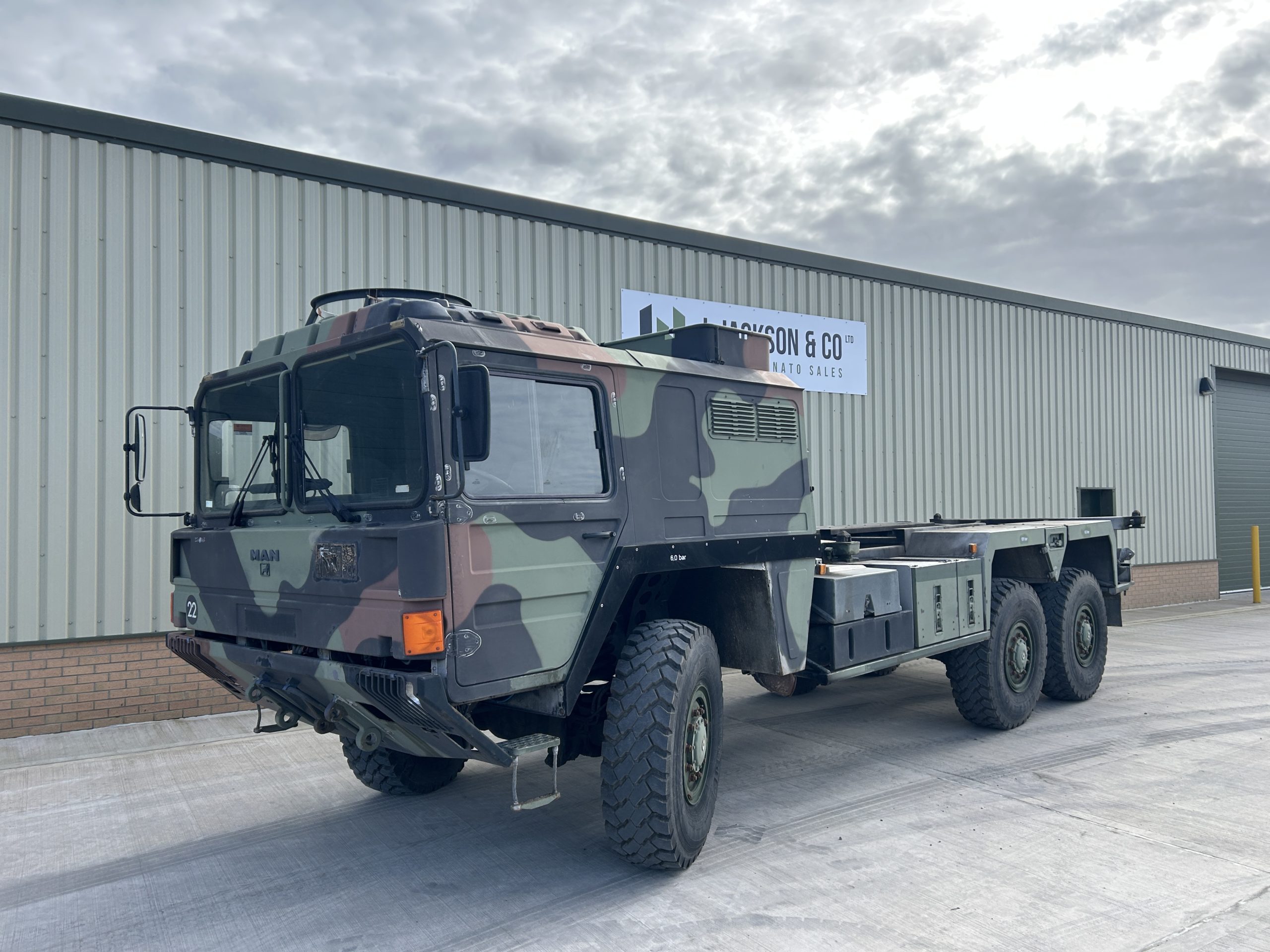 MAN KAT A1 25.422 6×6 20FT Container Carrier