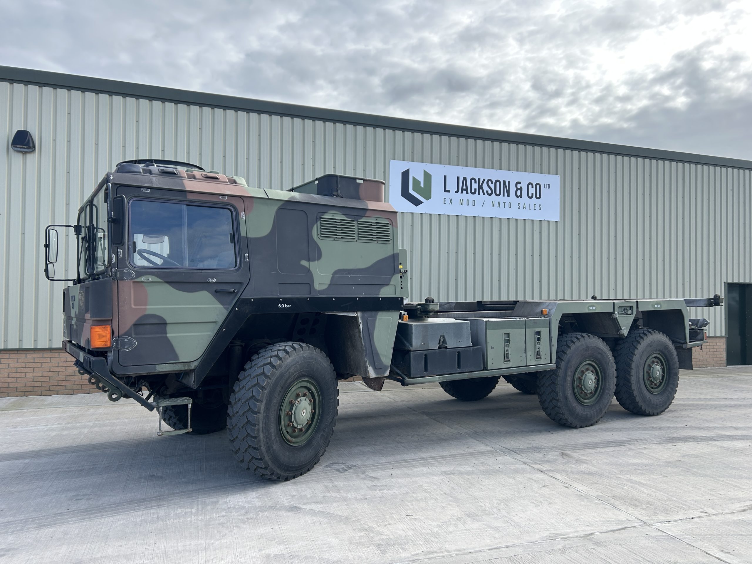 MAN KAT A1 25.422 6×6 20FT Container Carrier