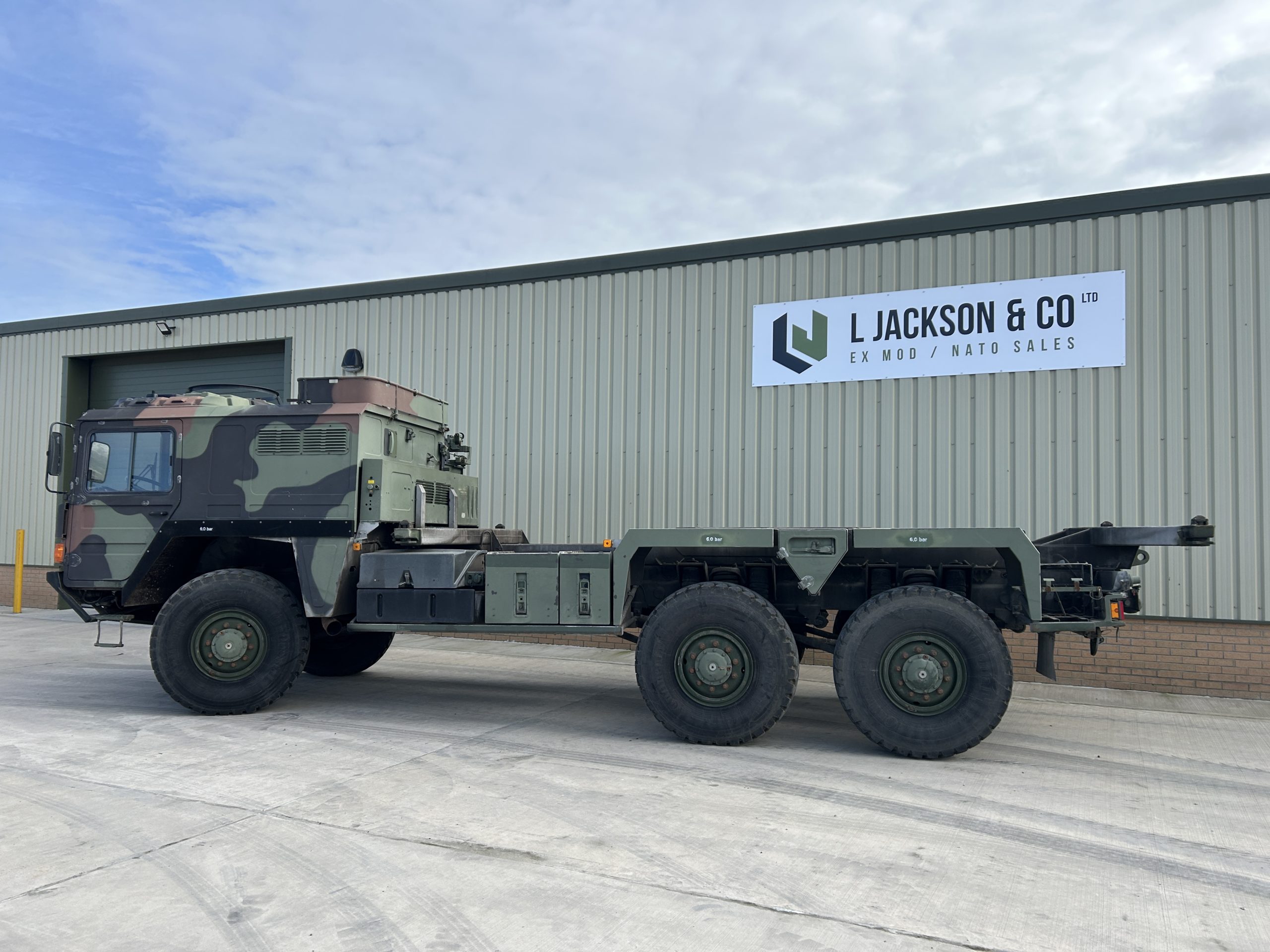 MAN KAT A1 25.422 6×6 20FT Container Carrier