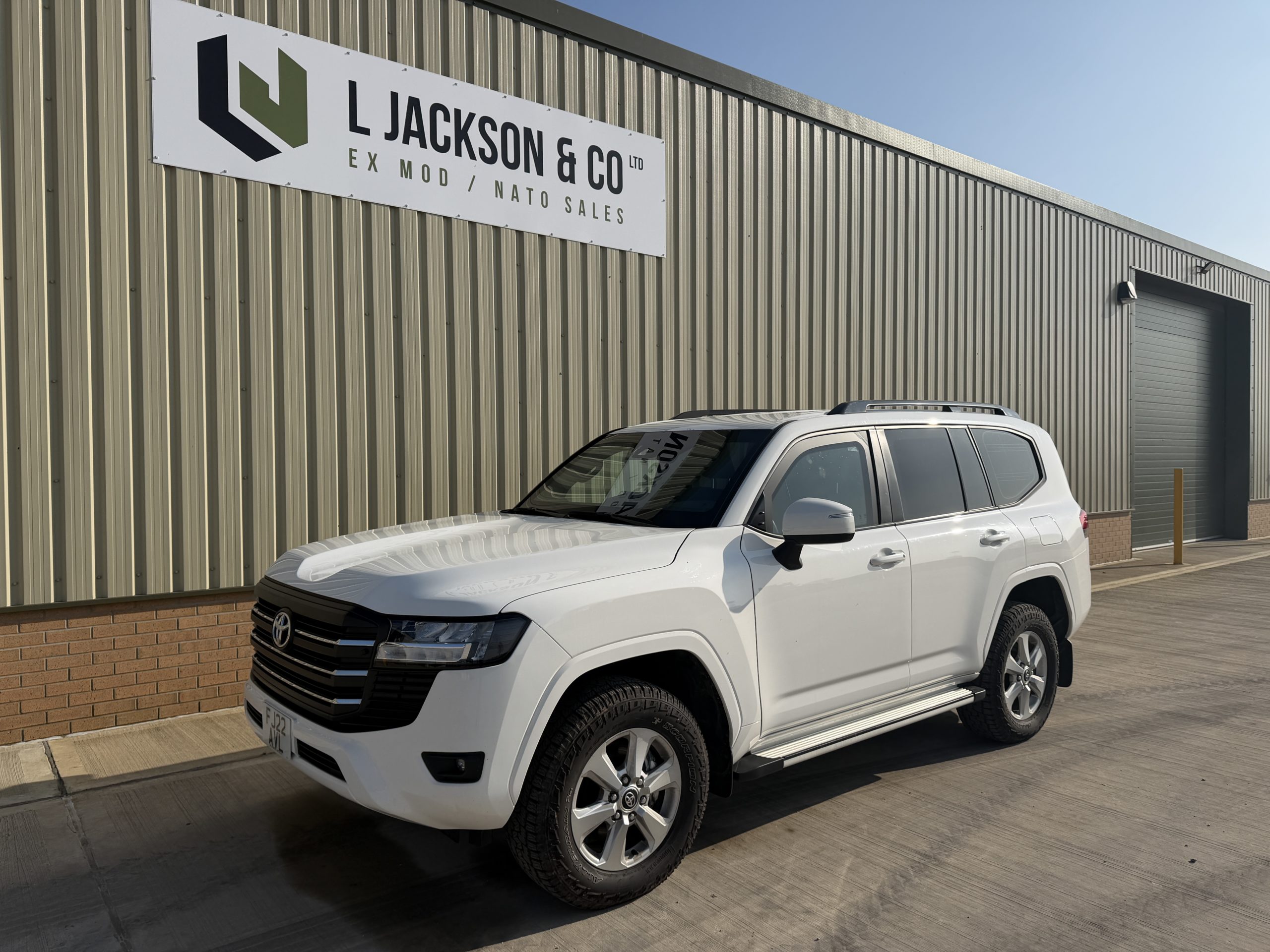 Armoured Toyota Land Cruiser 300