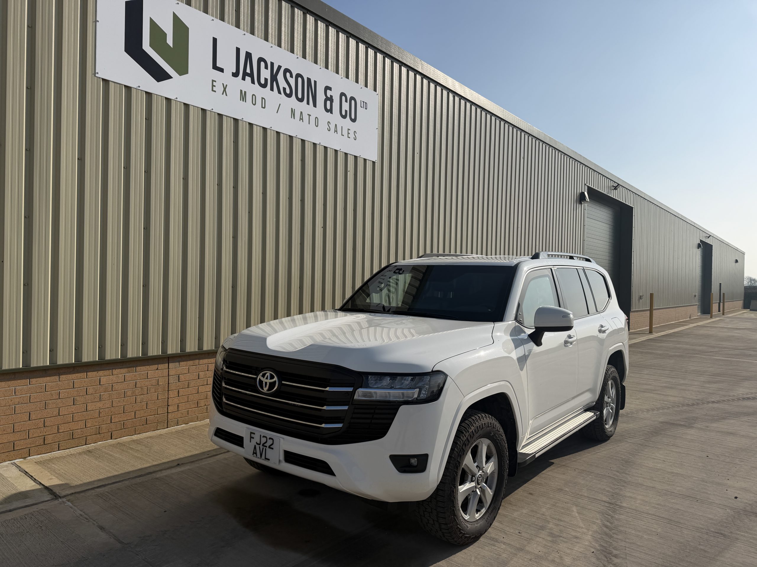 Armoured Toyota Land Cruiser 300